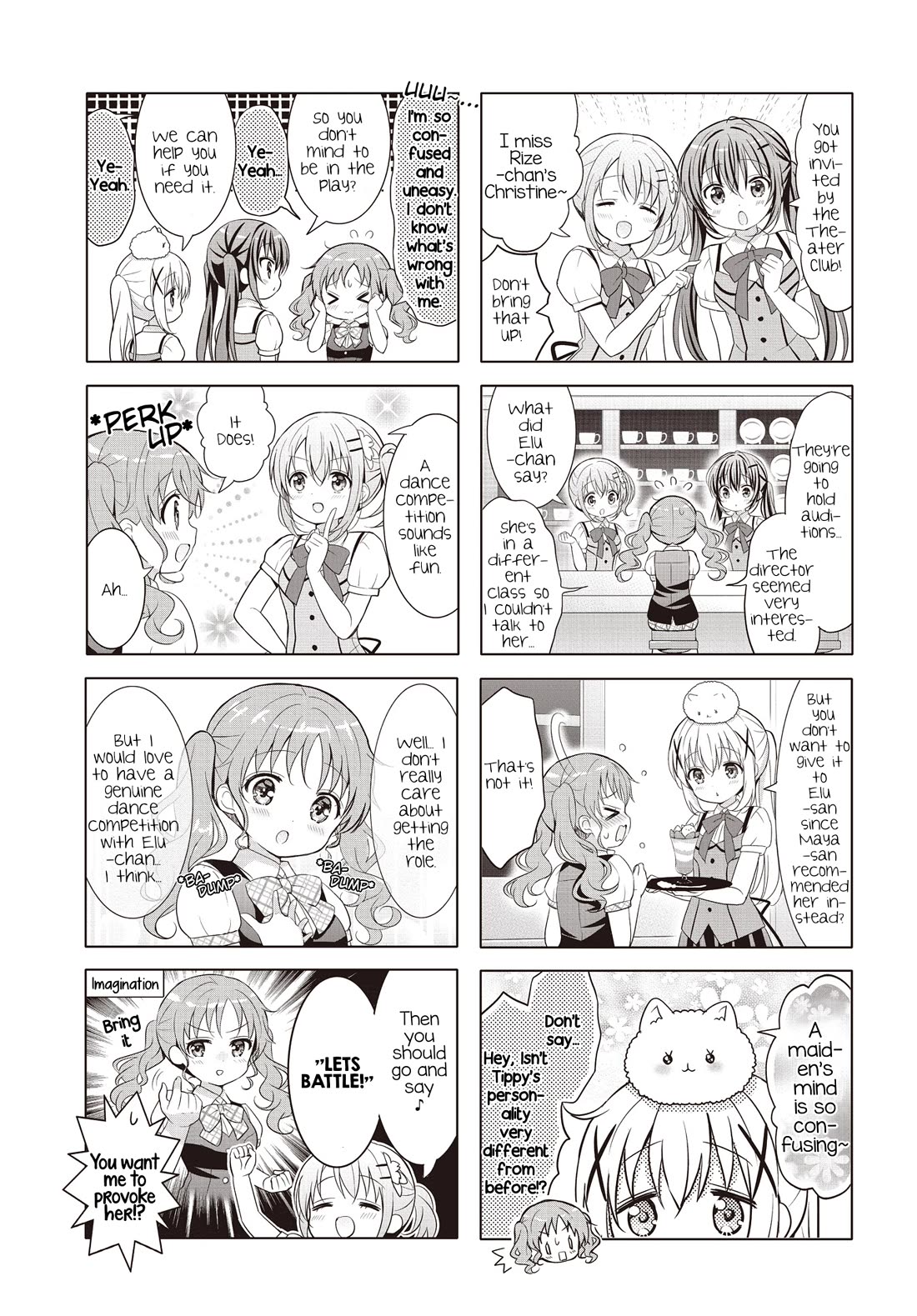Gochuumon wa Usagi Desu ka? Chapter 12.149 page 3 - Vol.12 Chapter 149