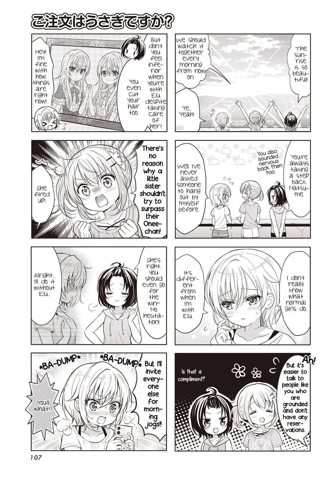 Gochuumon wa Usagi Desu ka? Chapter 12.150 page 3 - Vol.12 Chapter 150