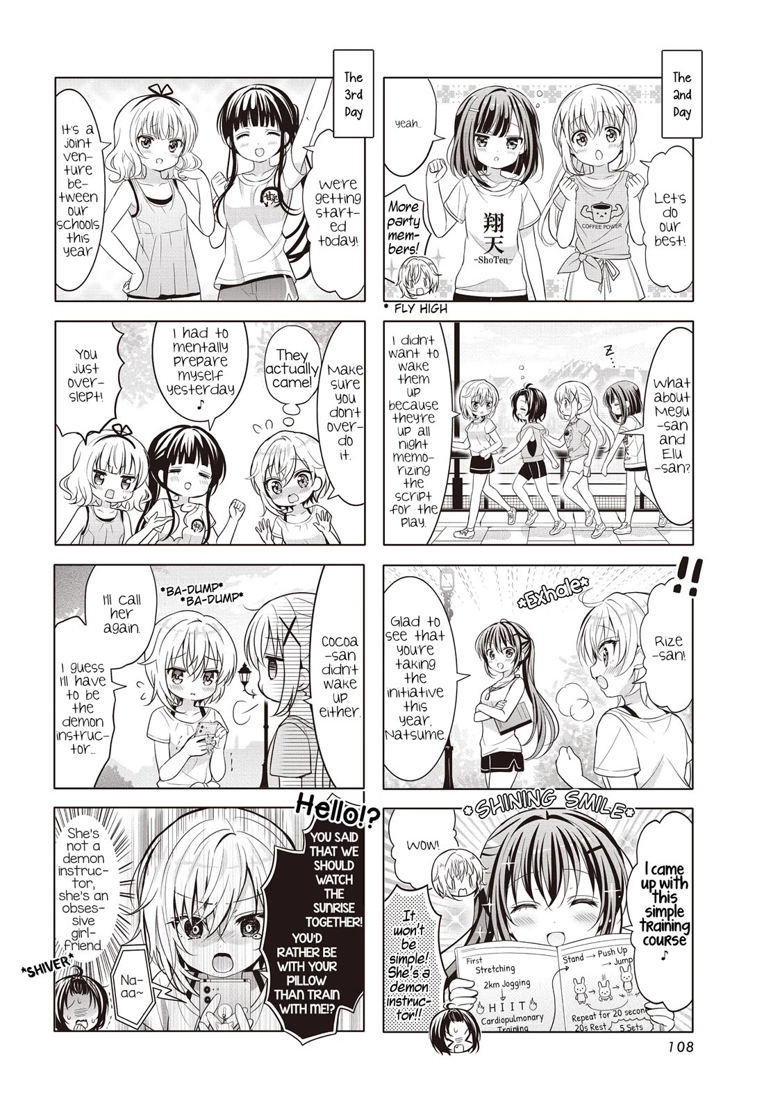 Gochuumon wa Usagi Desu ka? Chapter 12.150 page 4 - Vol.12 Chapter 150