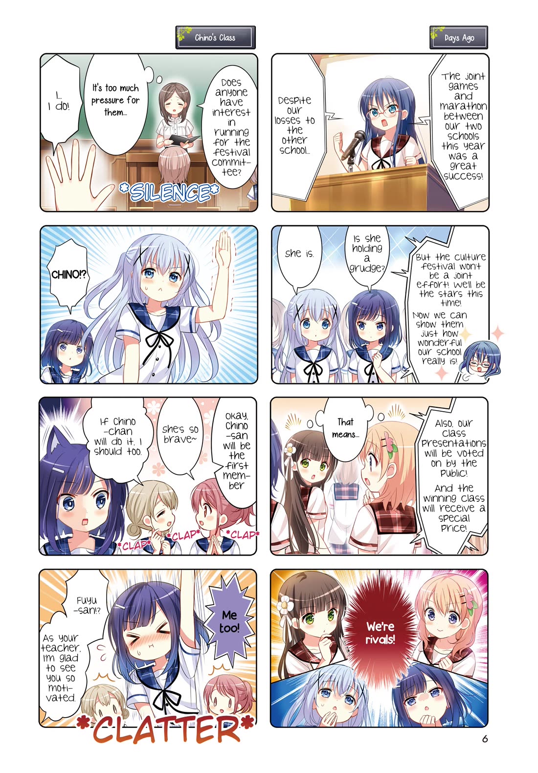 Gochuumon wa Usagi Desu ka? Chapter 12.151 page 2 - Vol.12 Chapter 151