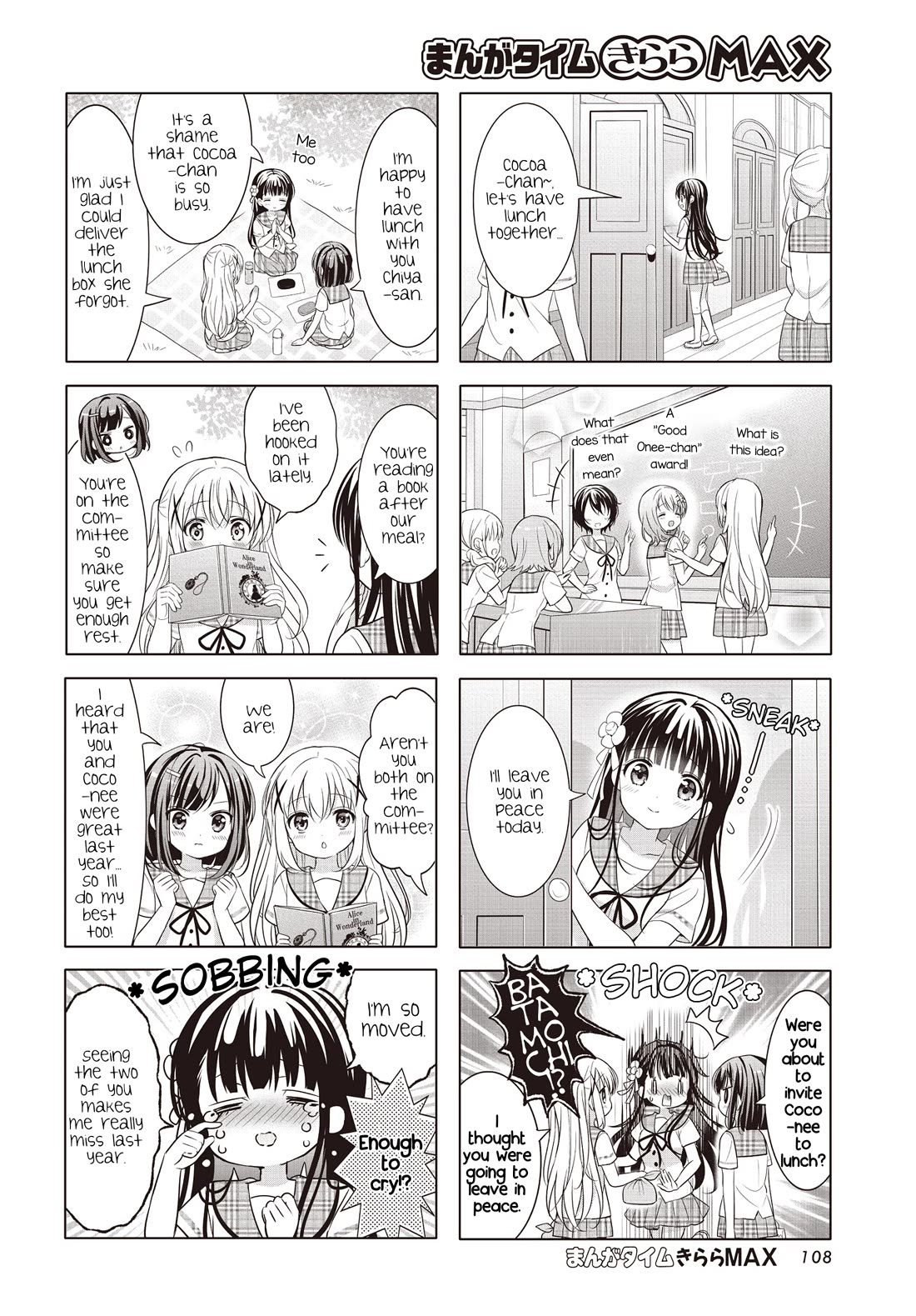 Gochuumon wa Usagi Desu ka? Chapter 12.152 page 4 - Vol.12 Chapter 152