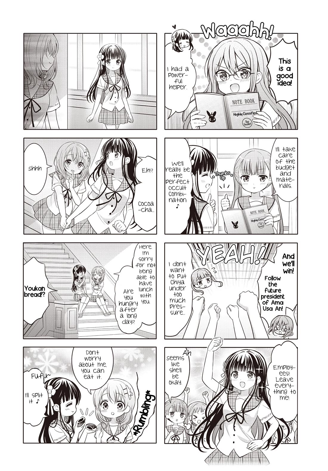Gochuumon wa Usagi Desu ka? Chapter 12.152 page 6 - Vol.12 Chapter 152