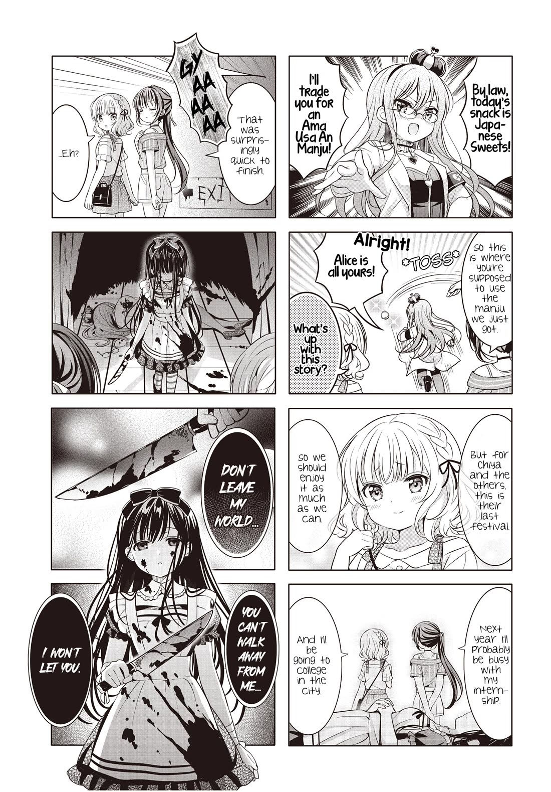 Gochuumon wa Usagi Desu ka? Chapter 12.153 page 7 - Vol.12 Chapter 153