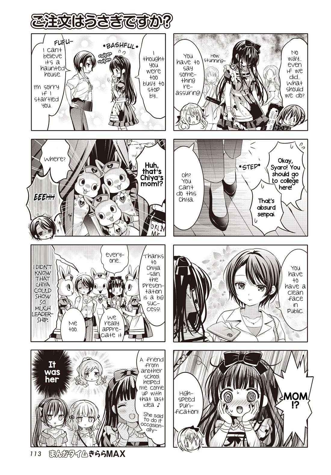 Gochuumon wa Usagi Desu ka? Chapter 12.153 page 9 - Vol.12 Chapter 153