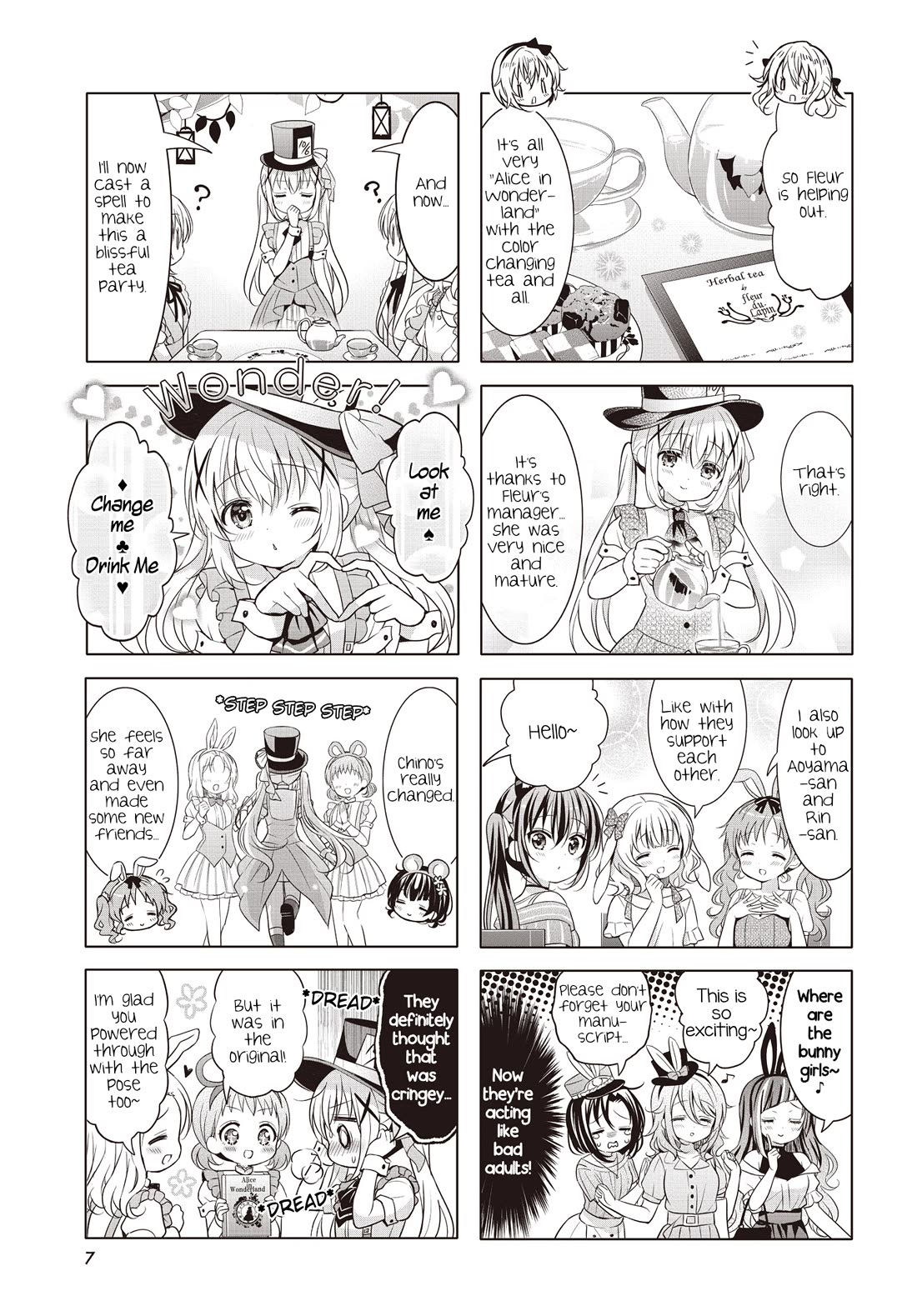 Gochuumon wa Usagi Desu ka? Chapter 12.154 page 3 - Vol.12 Chapter 154