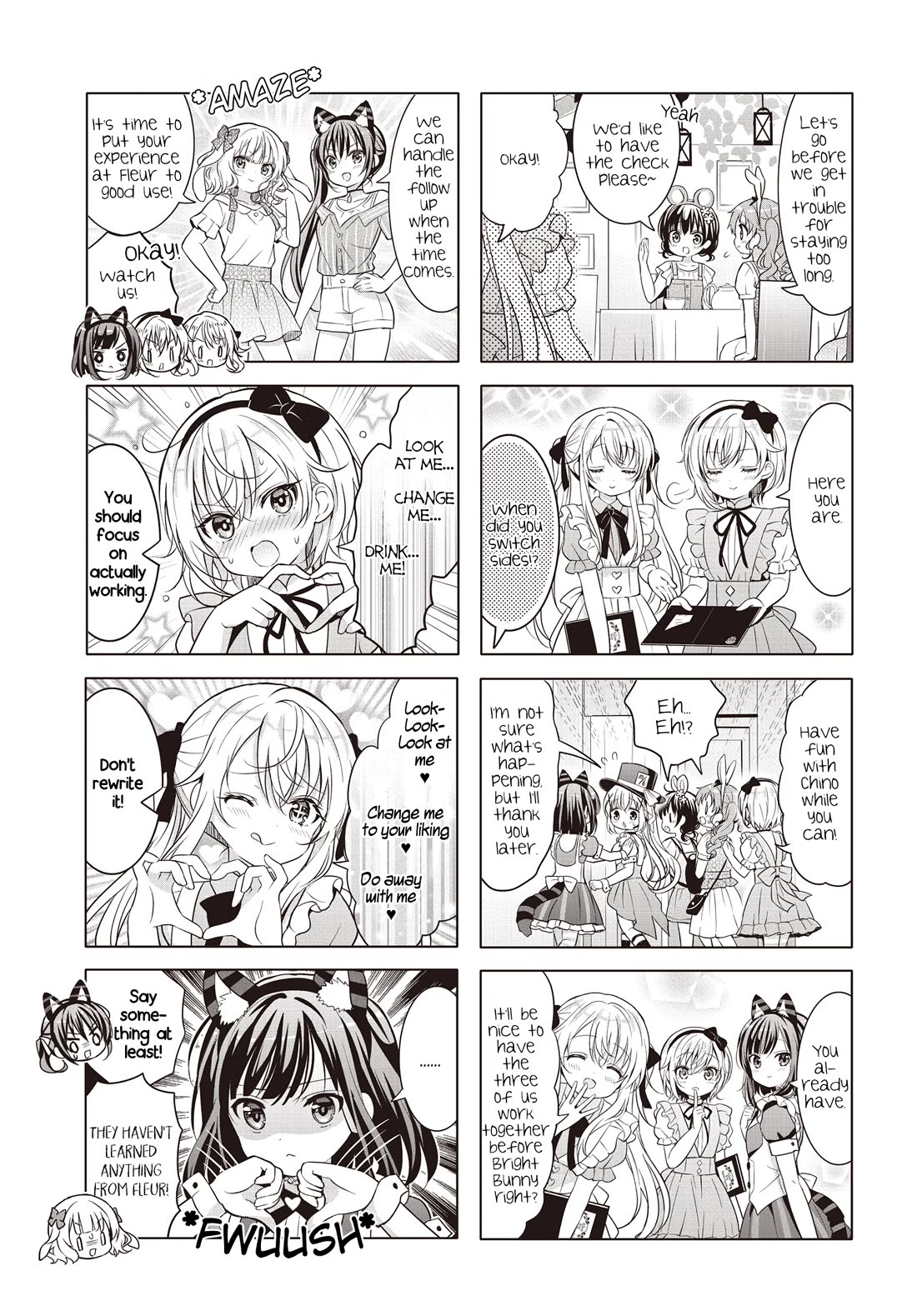 Gochuumon wa Usagi Desu ka? Chapter 12.154 page 5 - Vol.12 Chapter 154