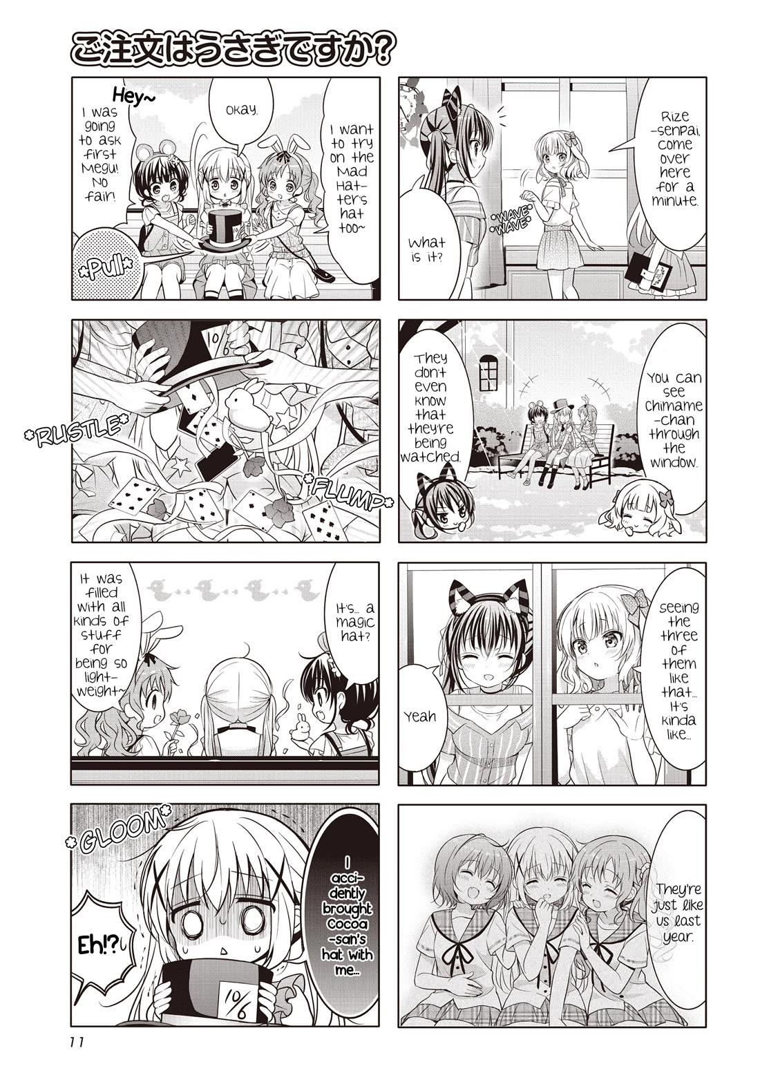 Gochuumon wa Usagi Desu ka? Chapter 12.154 page 7 - Vol.12 Chapter 154