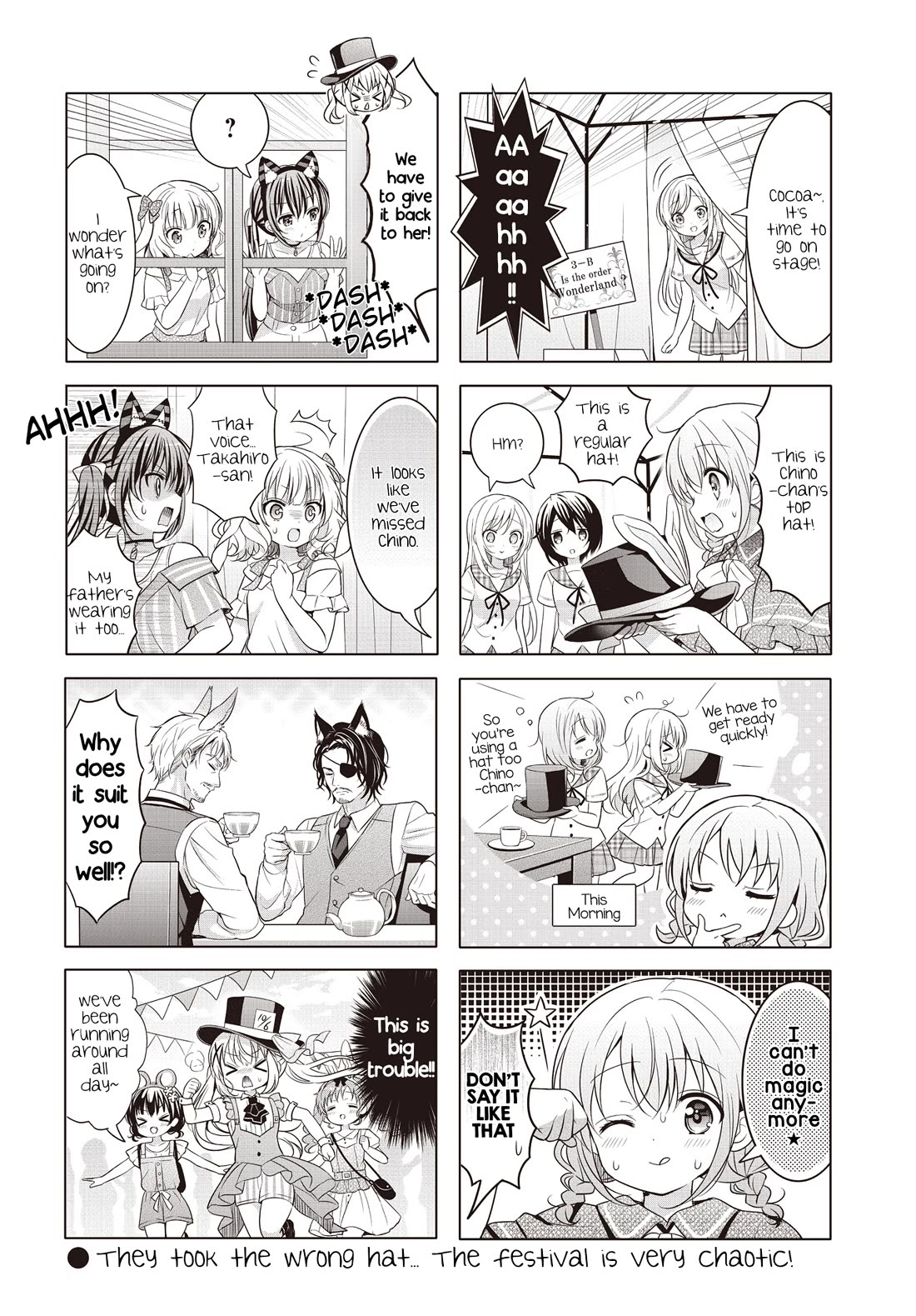 Gochuumon wa Usagi Desu ka? Chapter 12.154 page 8 - Vol.12 Chapter 154