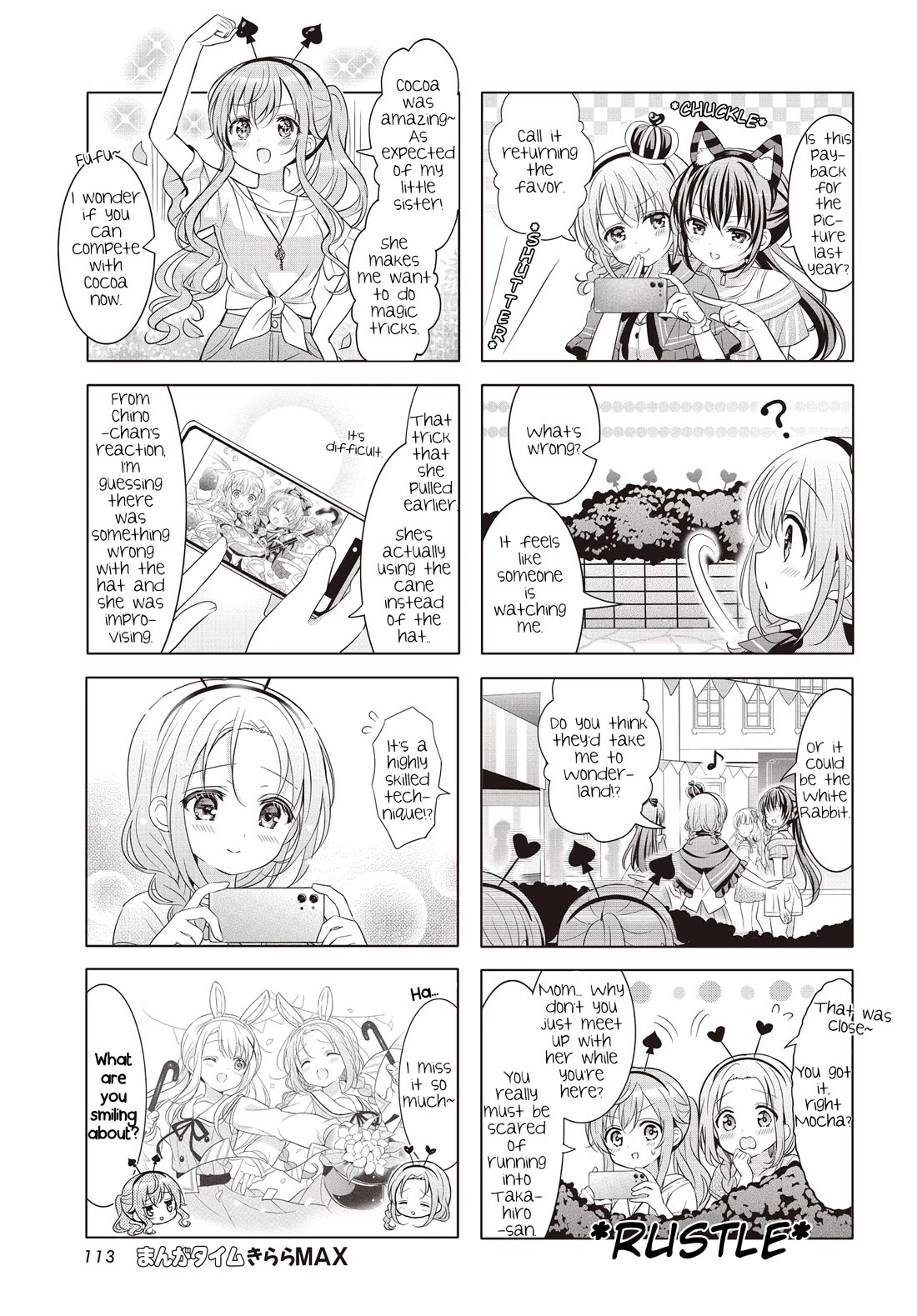 Gochuumon wa Usagi Desu ka? Chapter 12.155 page 9 - Vol.12 Chapter 155
