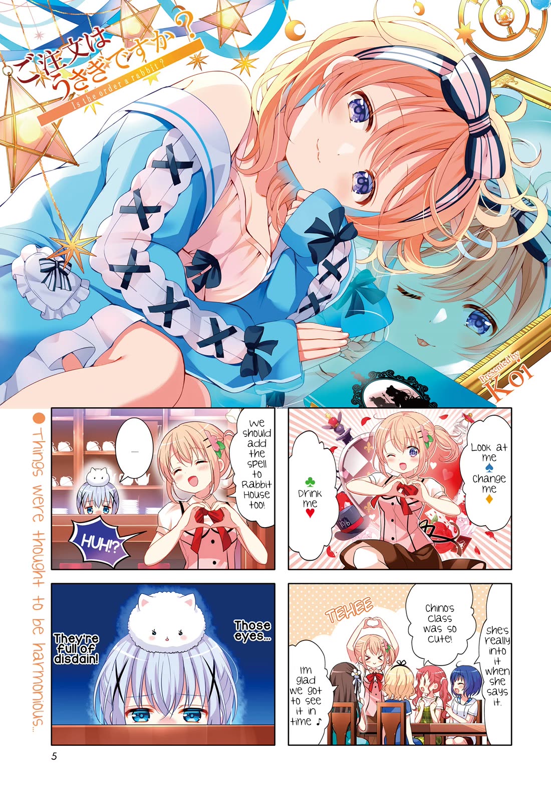 Gochuumon wa Usagi Desu ka? Chapter 12.156 page 1 - Vol.12 Chapter 156