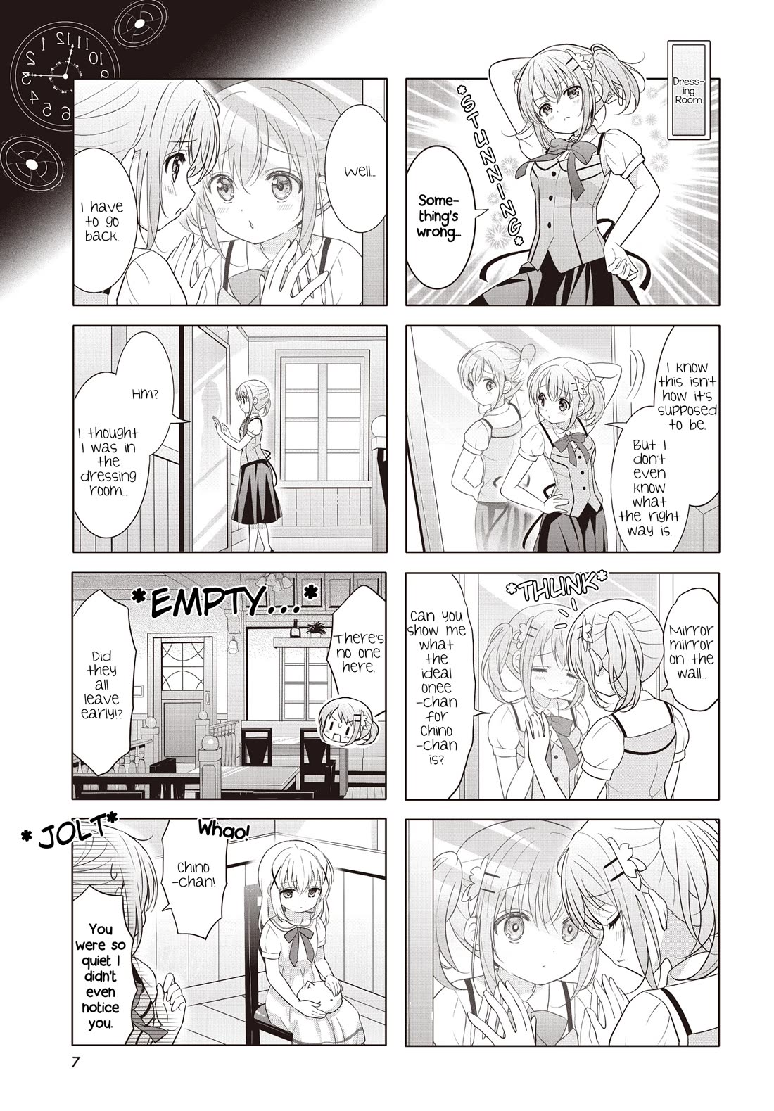 Gochuumon wa Usagi Desu ka? Chapter 12.156 page 3 - Vol.12 Chapter 156
