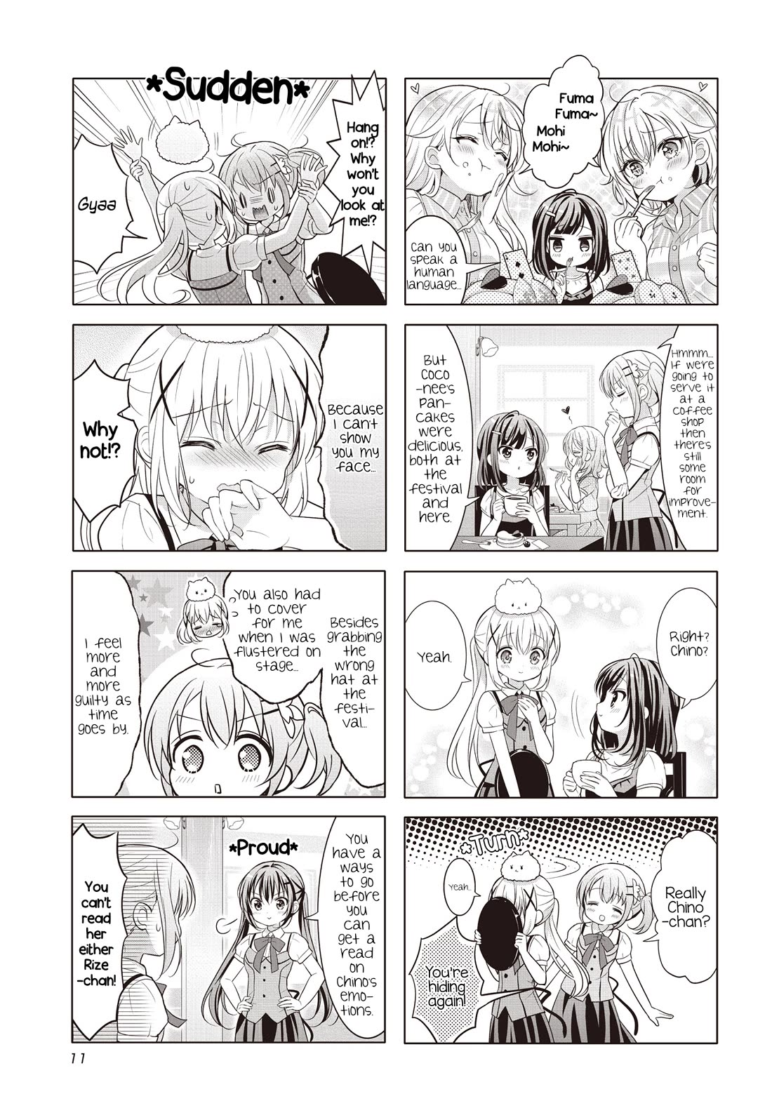 Gochuumon wa Usagi Desu ka? Chapter 12.156 page 7 - Vol.12 Chapter 156