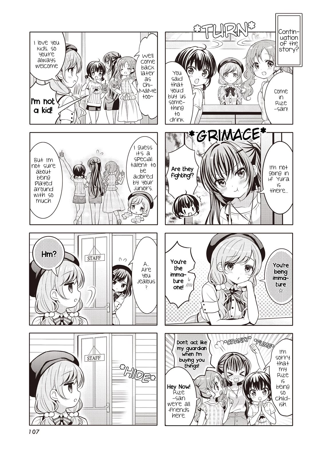 Gochuumon wa Usagi Desu ka? Chapter 12.157 page 3 - Vol.12 Chapter 157