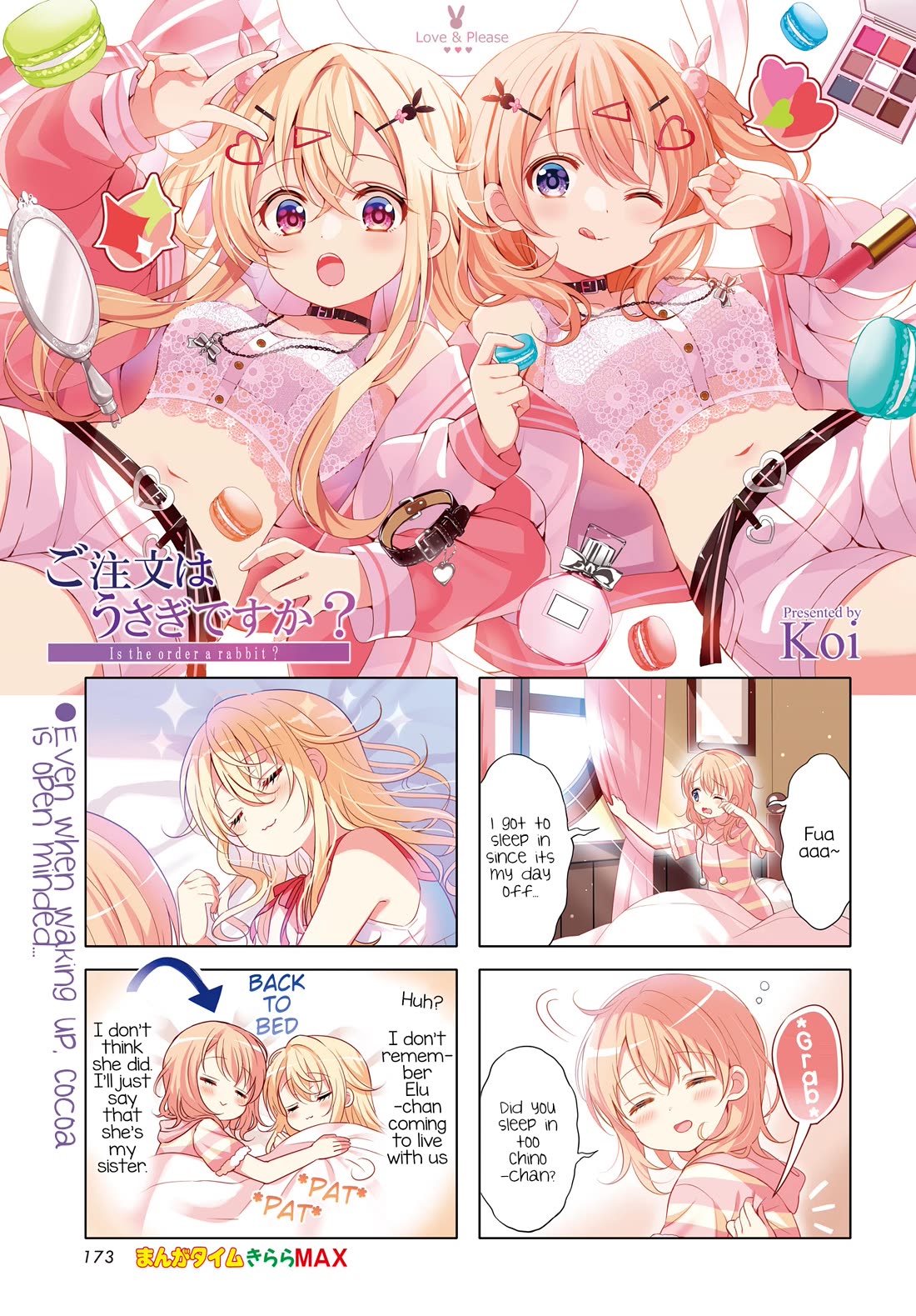 Gochuumon wa Usagi Desu ka? Chapter 12.158 page 1 - Vol.12 Chapter 158