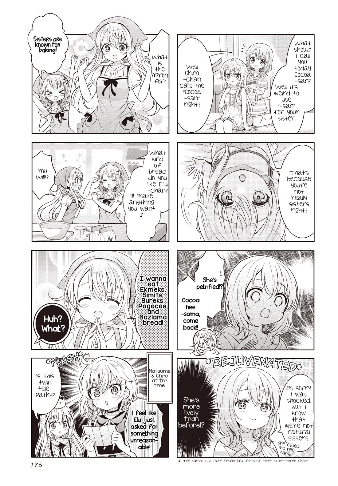 Gochuumon wa Usagi Desu ka? Chapter 12.158 page 3 - Vol.12 Chapter 158
