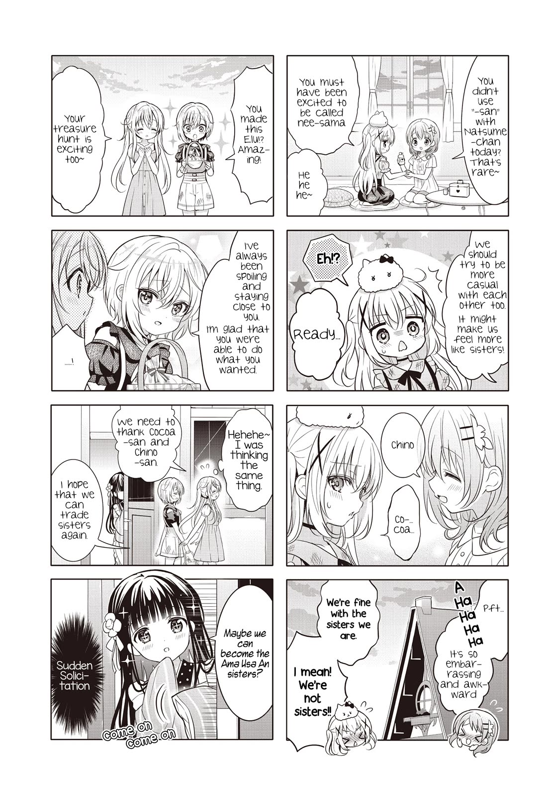 Gochuumon wa Usagi Desu ka? Chapter 12.158 page 7 - Vol.12 Chapter 158