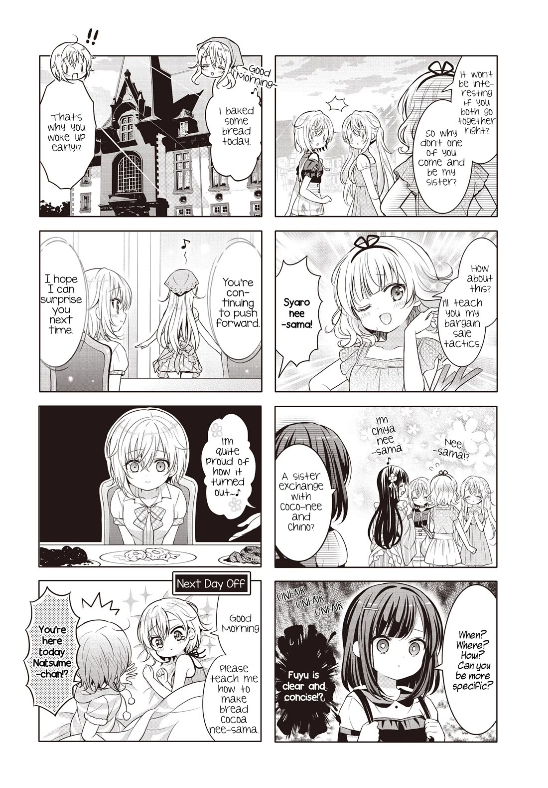 Gochuumon wa Usagi Desu ka? Chapter 12.158 page 8 - Vol.12 Chapter 158