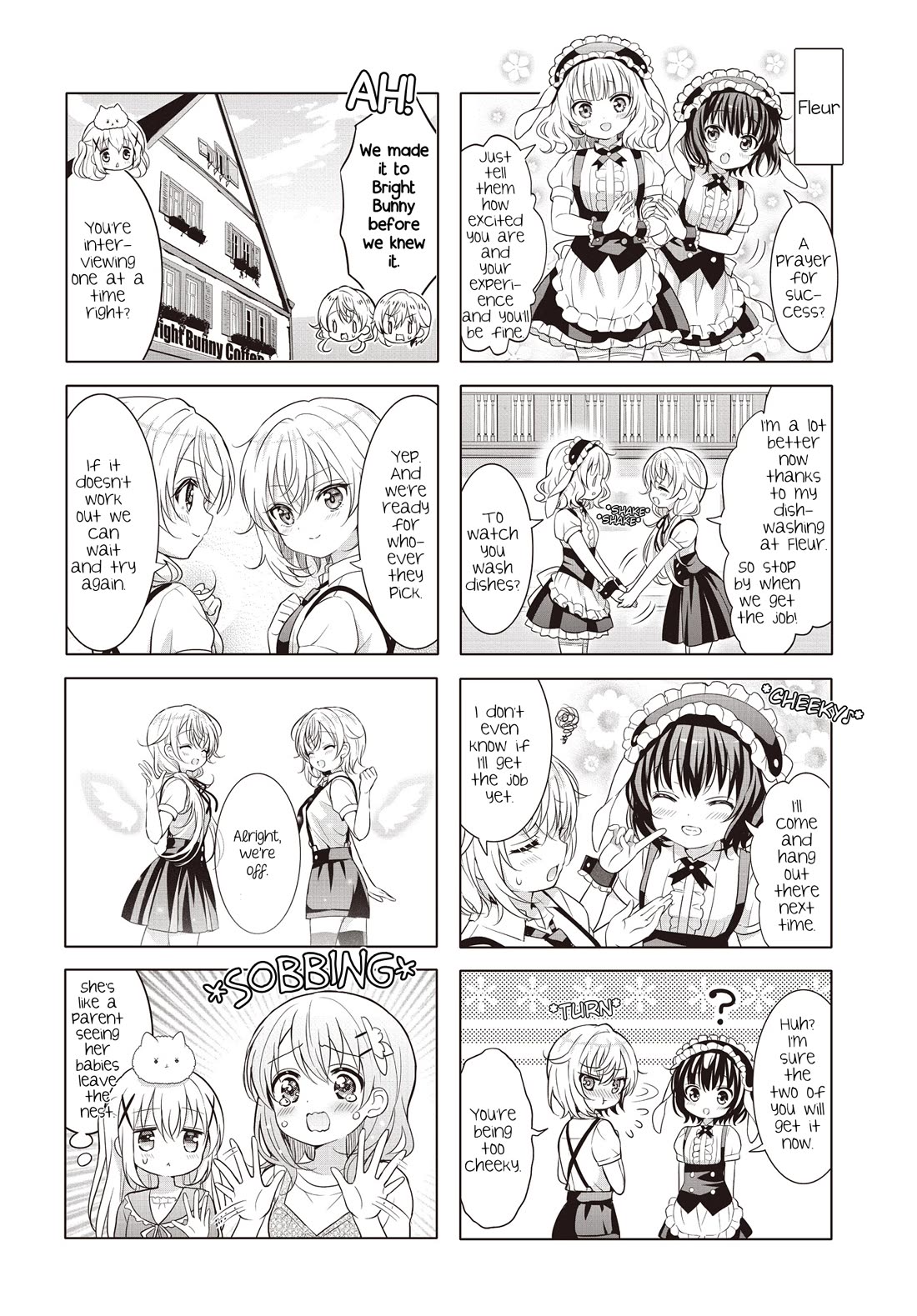 Gochuumon wa Usagi Desu ka? Chapter 13.159 page 8 - Vol.13 Chapter 159