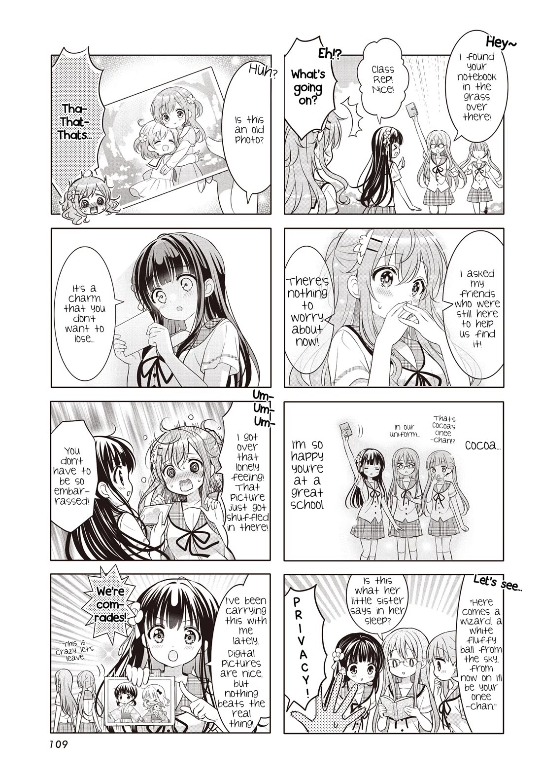 Gochuumon wa Usagi Desu ka? Chapter 13.160 page 5 - Vol.13 Chapter 160
