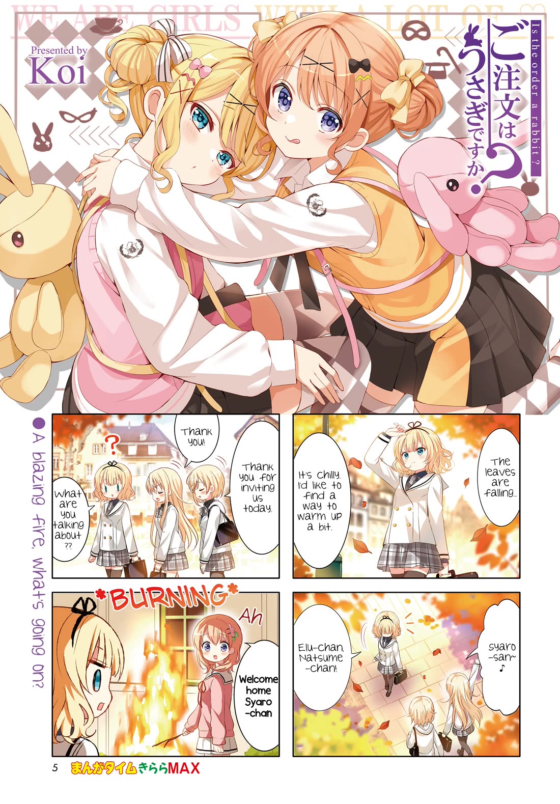Gochuumon wa Usagi Desu ka? Chapter 13.161 page 1 - Vol.13 Chapter 161