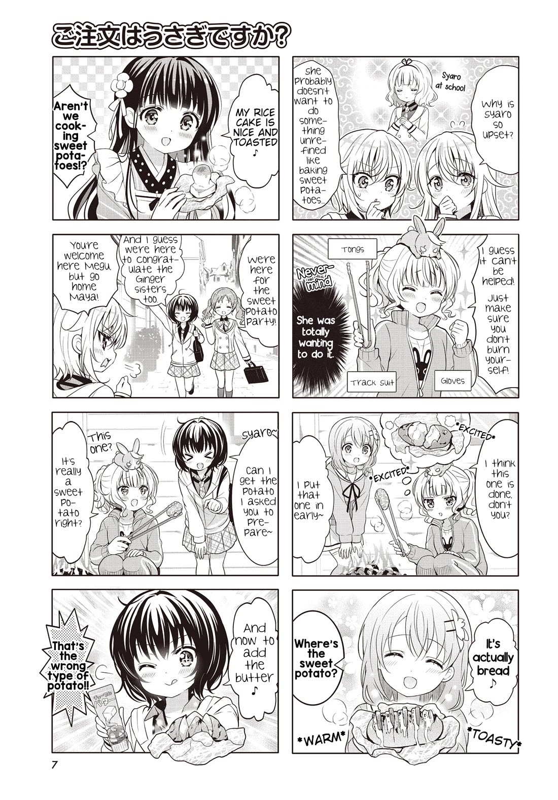Gochuumon wa Usagi Desu ka? Chapter 13.161 page 3 - Vol.13 Chapter 161