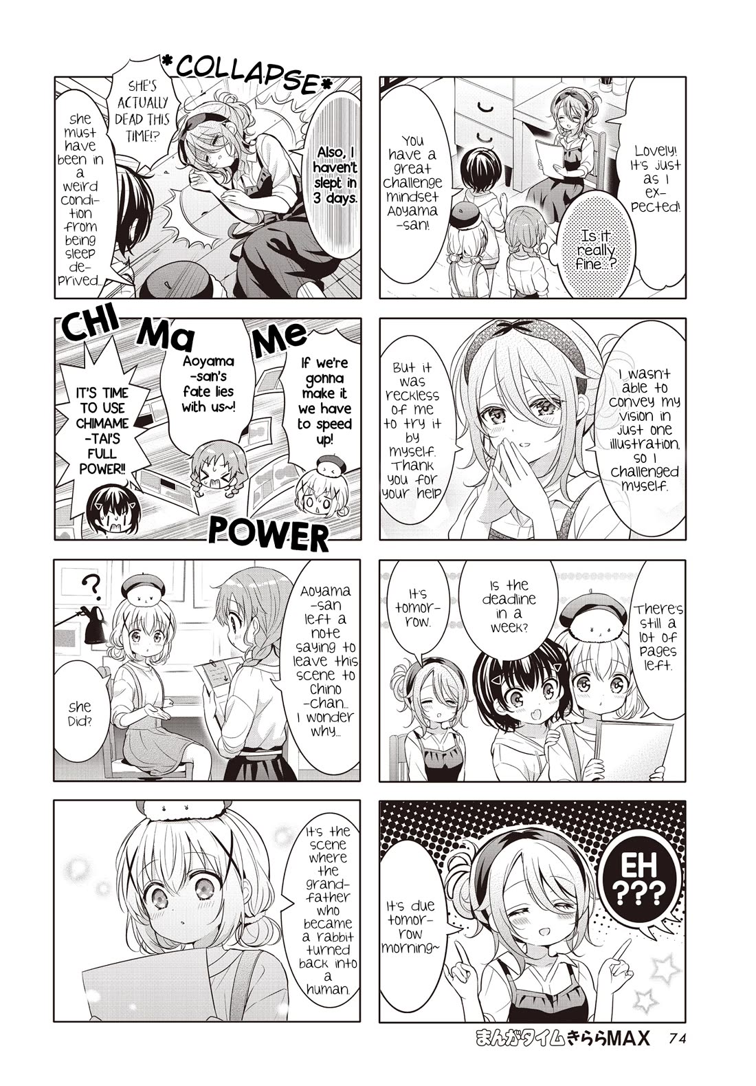 Gochuumon wa Usagi Desu ka? Chapter 13.163 page 4 - Vol.13 Chapter 163