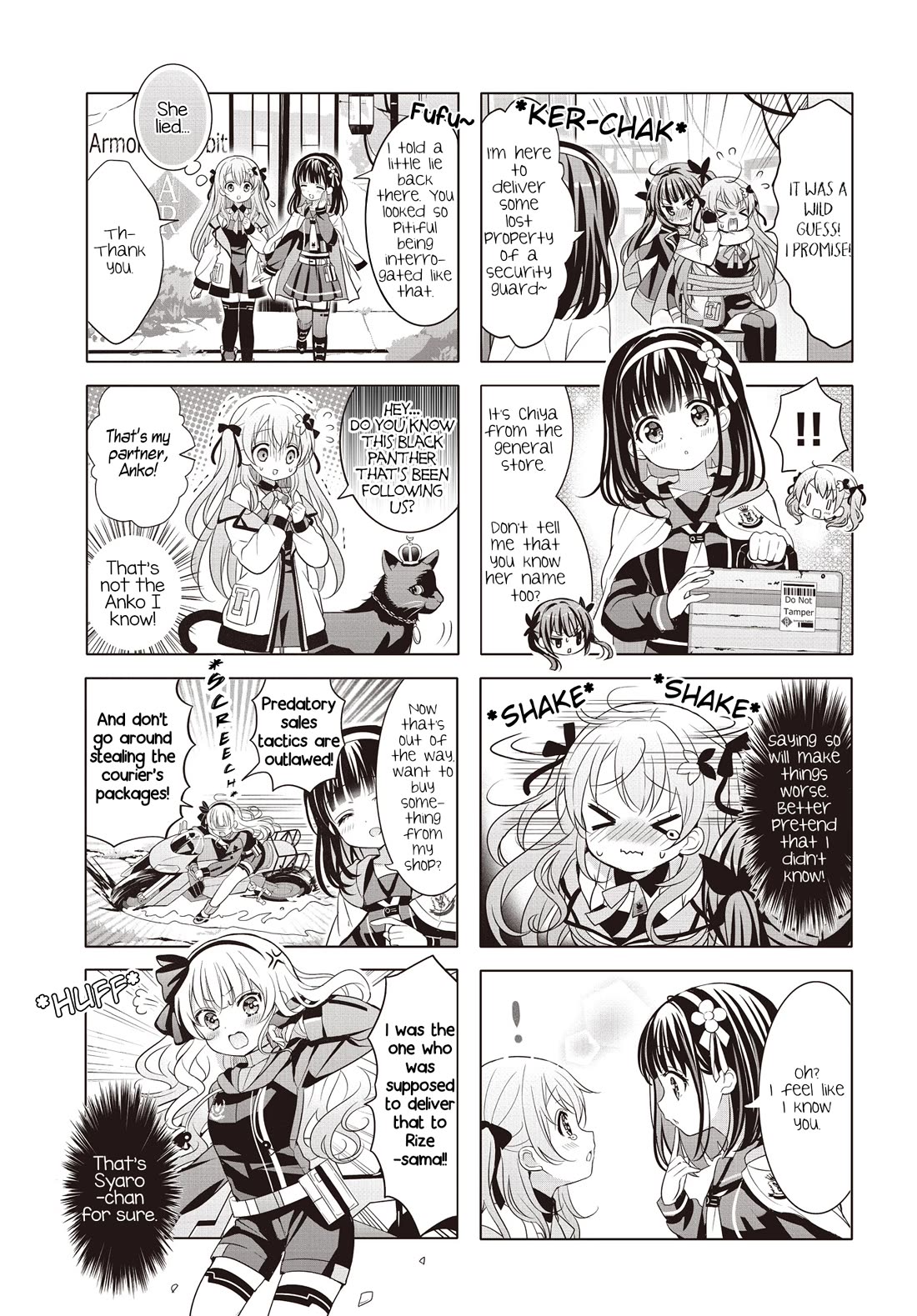 Gochuumon wa Usagi Desu ka? Chapter 13.167 page 3 - Vol.13 Chapter 167