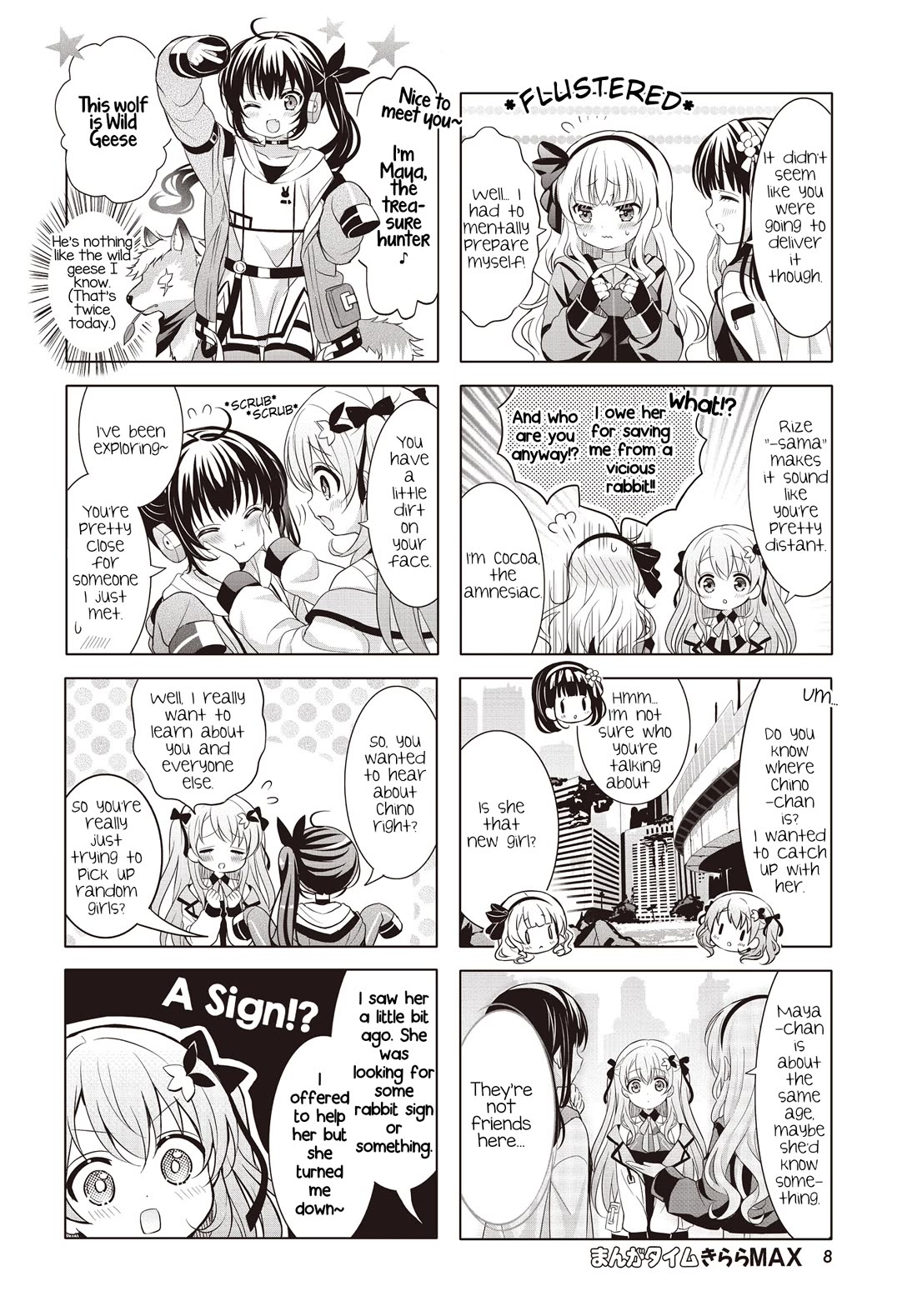 Gochuumon wa Usagi Desu ka? Chapter 13.167 page 4 - Vol.13 Chapter 167