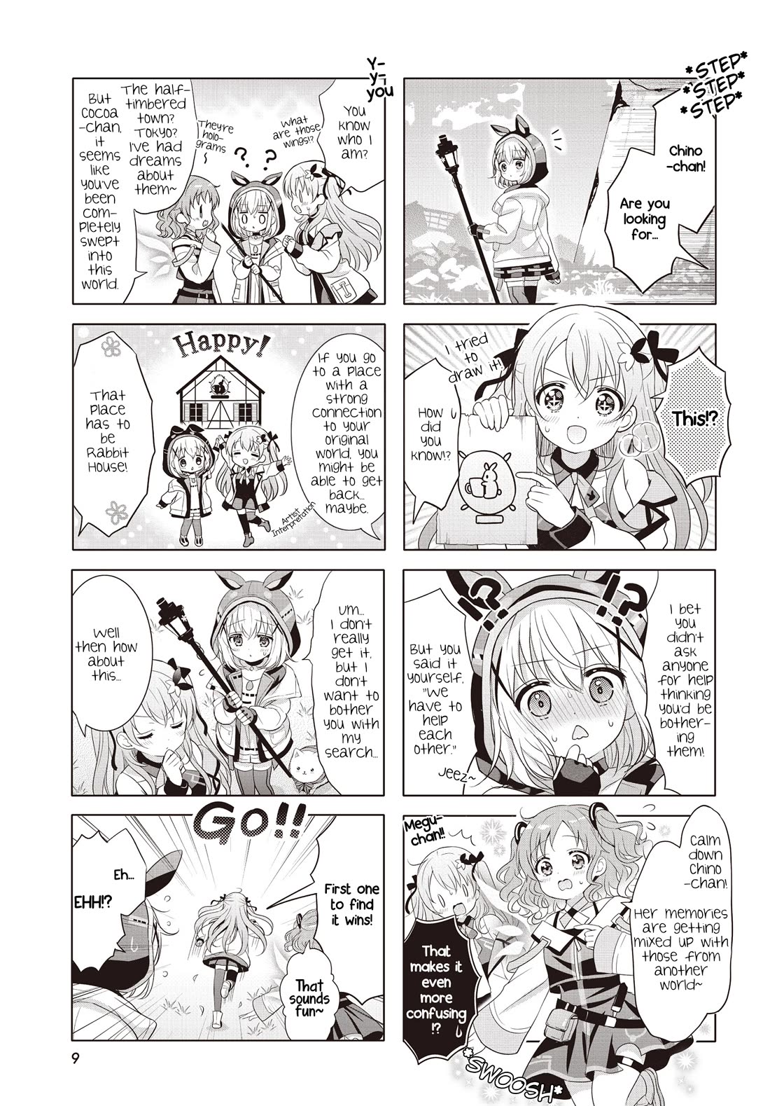 Gochuumon wa Usagi Desu ka? Chapter 13.167 page 5 - Vol.13 Chapter 167