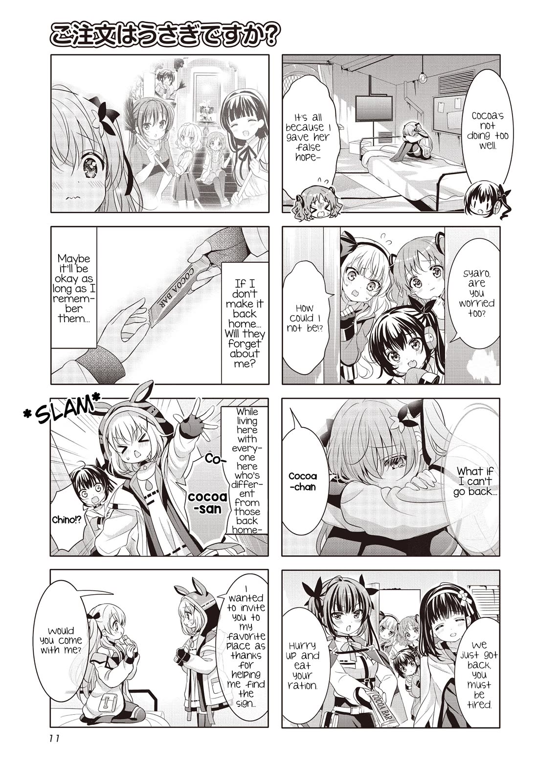 Gochuumon wa Usagi Desu ka? Chapter 13.167 page 7 - Vol.13 Chapter 167