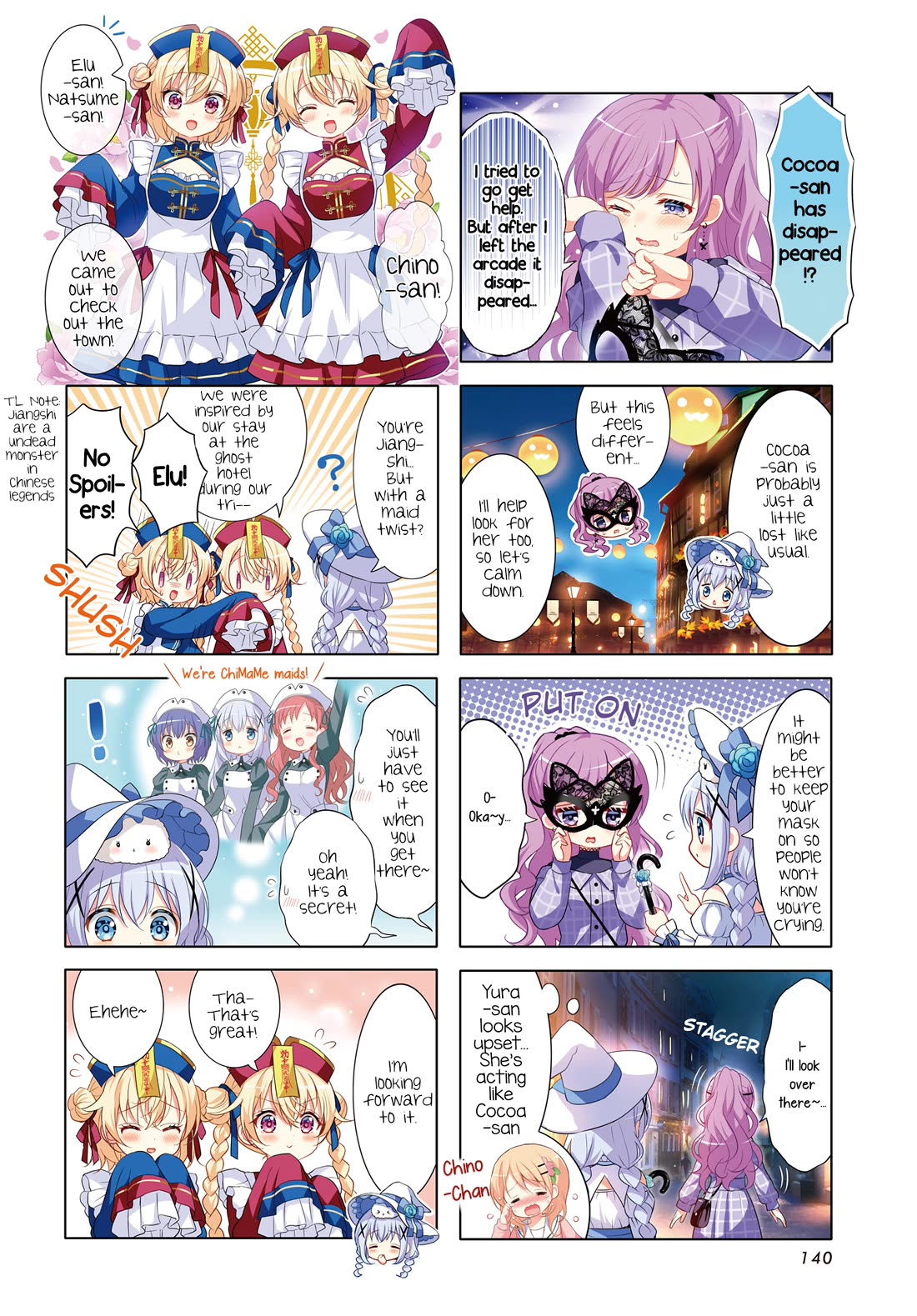 Gochuumon wa Usagi Desu ka? Chapter 13.168 page 2 - Vol.13 Chapter 168