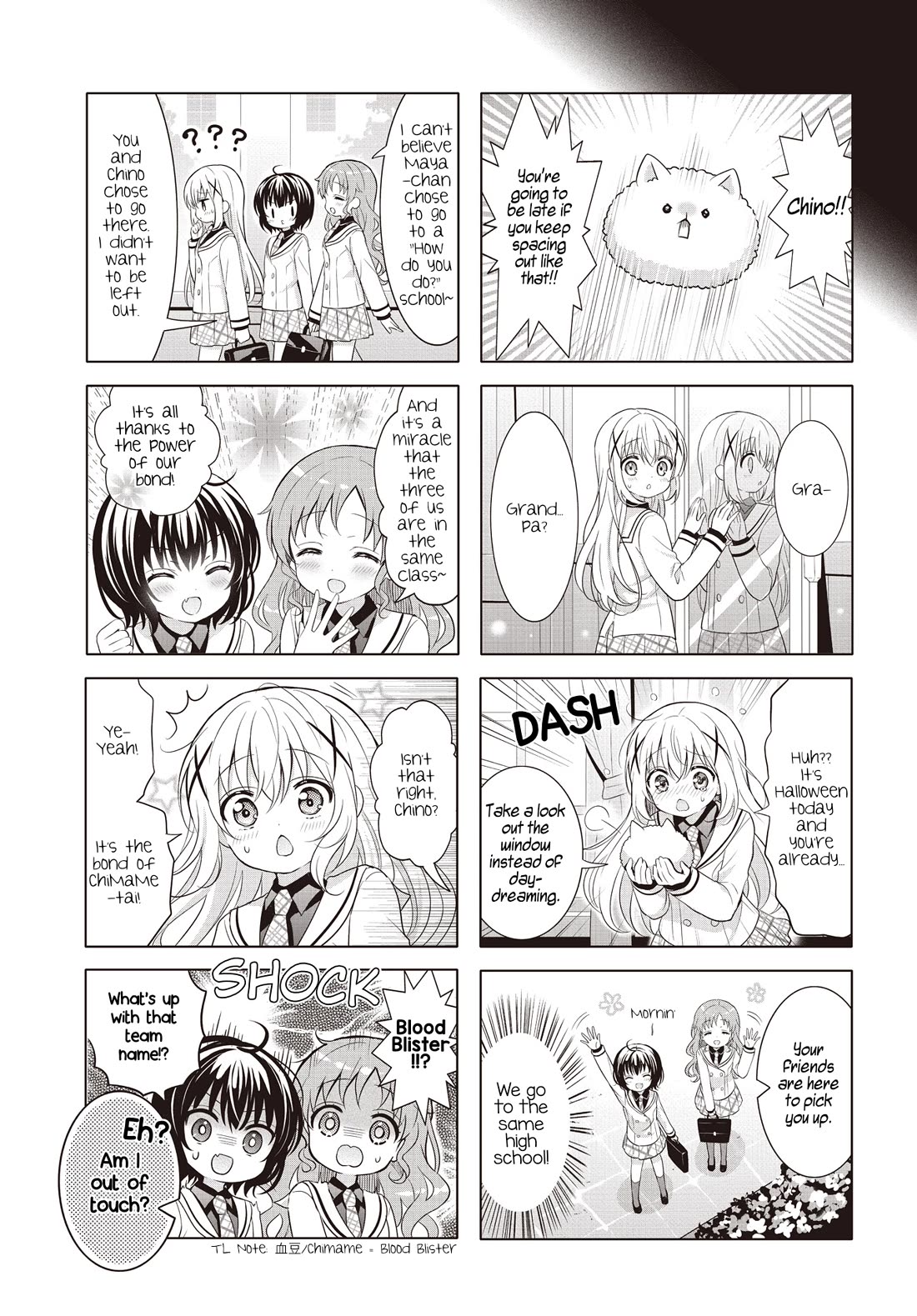 Gochuumon wa Usagi Desu ka? Chapter 13.168 page 5 - Vol.13 Chapter 168