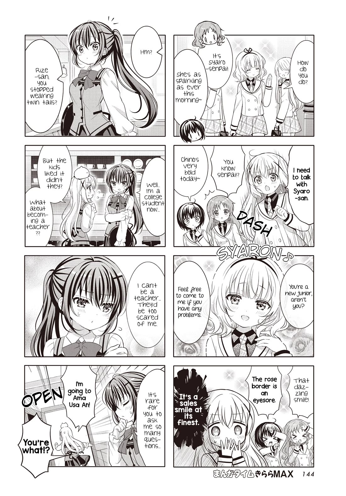 Gochuumon wa Usagi Desu ka? Chapter 13.168 page 6 - Vol.13 Chapter 168