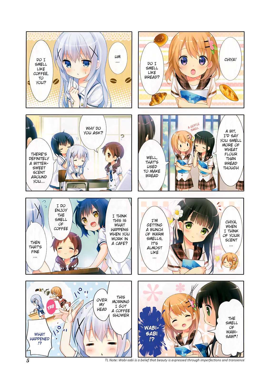 Gochuumon wa Usagi Desu ka? Chapter 2.0 page 5 - Vol.2 Chapter 0