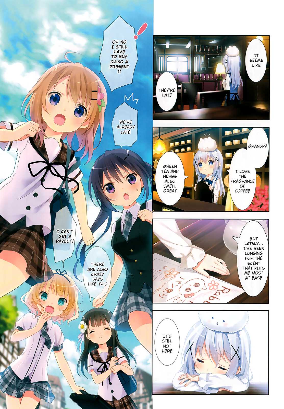 Gochuumon wa Usagi Desu ka? Chapter 2.0 page 8 - Vol.2 Chapter 0