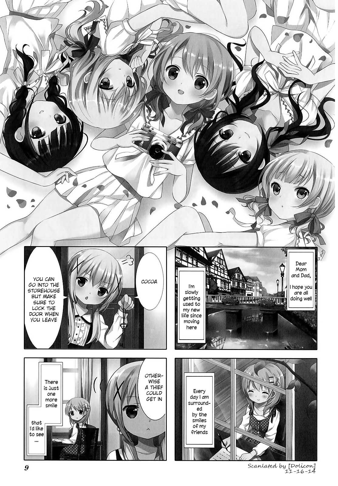 Gochuumon wa Usagi Desu ka? Chapter 2.1 page 1 - Vol.2 Chapter 1