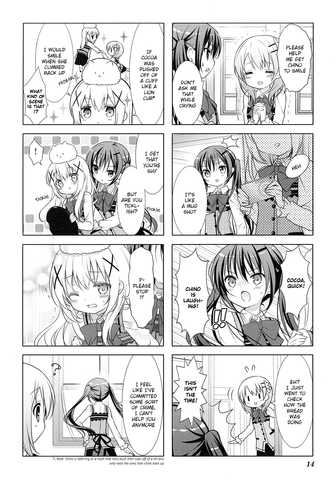 Gochuumon wa Usagi Desu ka? Chapter 2.1 page 6 - Vol.2 Chapter 1