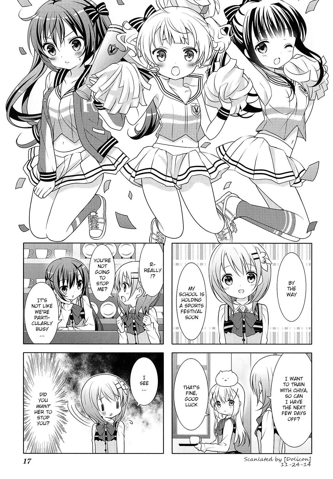 Gochuumon wa Usagi Desu ka? Chapter 2.2 page 1 - Vol.2 Chapter 2