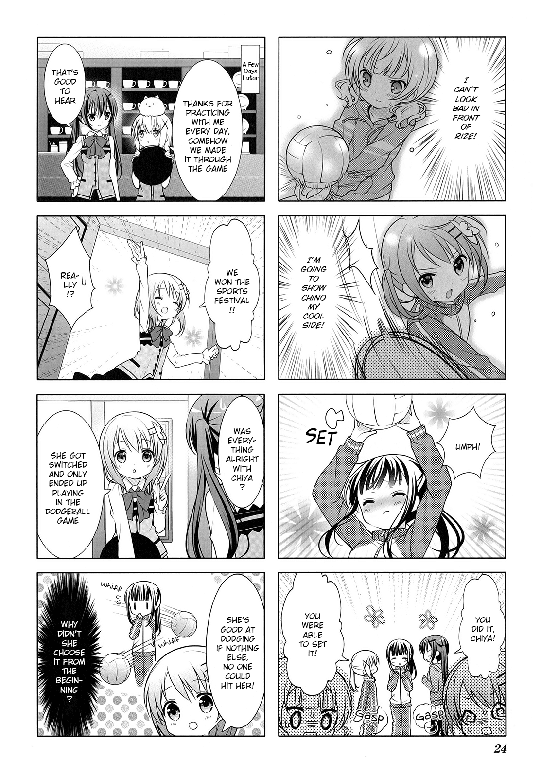 Gochuumon wa Usagi Desu ka? Chapter 2.2 page 8 - Vol.2 Chapter 2