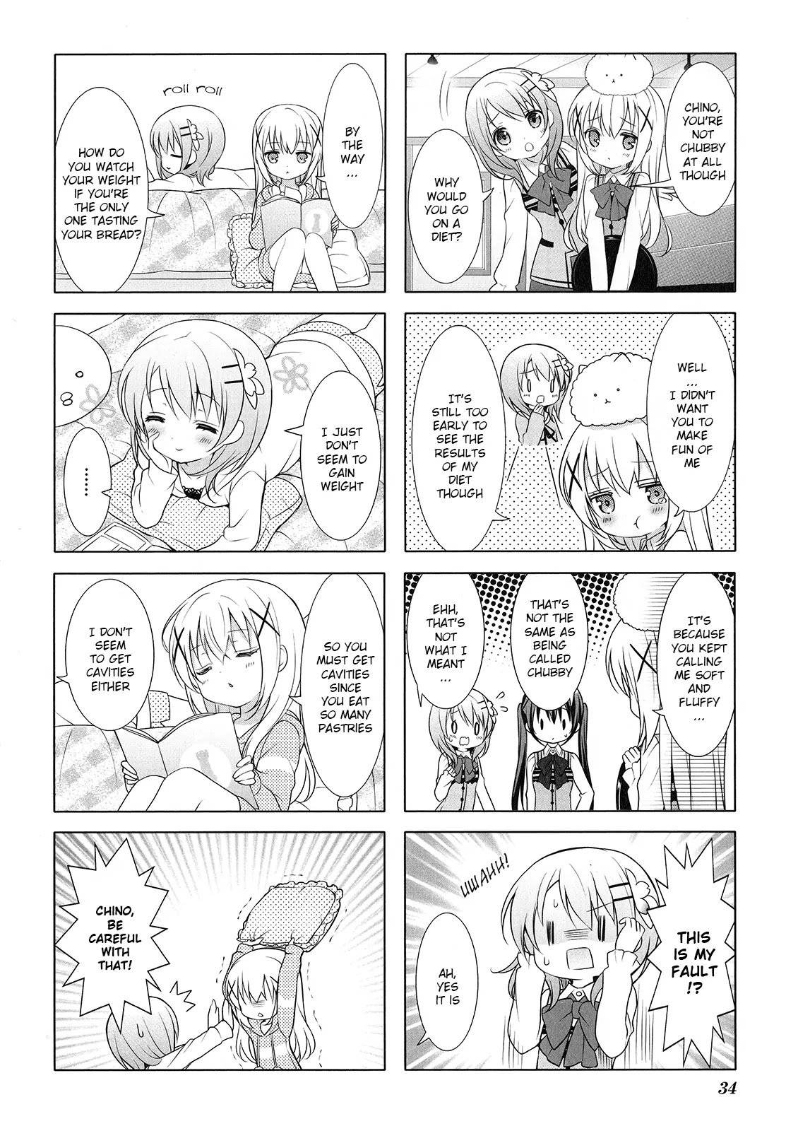 Gochuumon wa Usagi Desu ka? Chapter 2.4 page 8 - Vol.2 Chapter 4