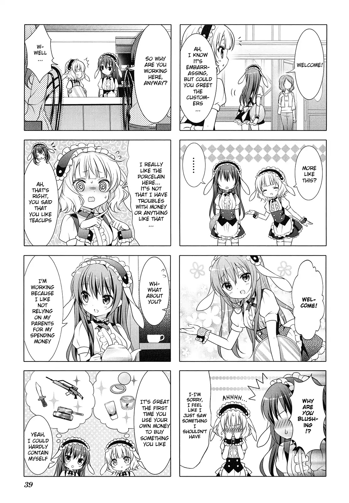 Gochuumon wa Usagi Desu ka? Chapter 2.5 page 5 - Vol.2 Chapter 5