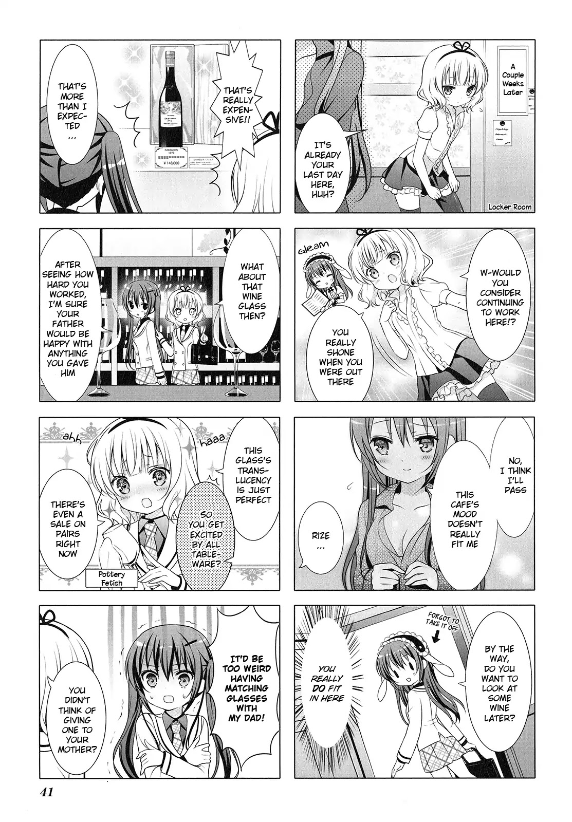 Gochuumon wa Usagi Desu ka? Chapter 2.5 page 7 - Vol.2 Chapter 5