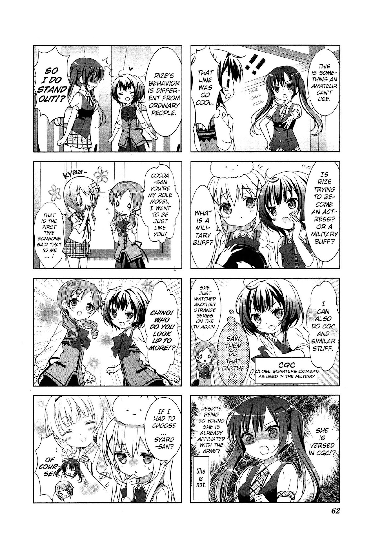 Gochuumon wa Usagi Desu ka? Chapter 2.7 page 4 - Vol.2 Chapter 7: Today is the memorable day where the numbers of my little sisters increased