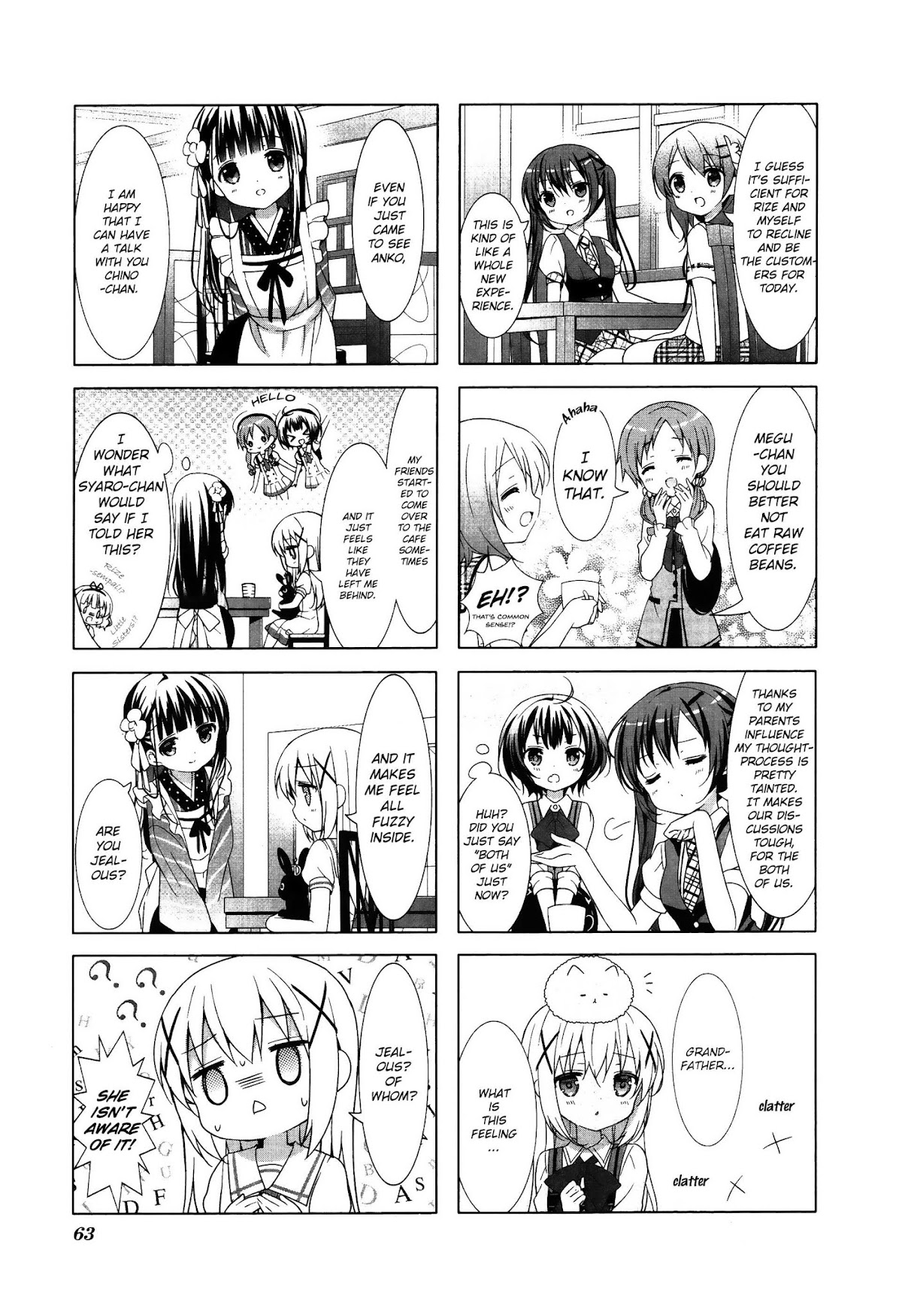 Gochuumon wa Usagi Desu ka? Chapter 2.7 page 5 - Vol.2 Chapter 7: Today is the memorable day where the numbers of my little sisters increased