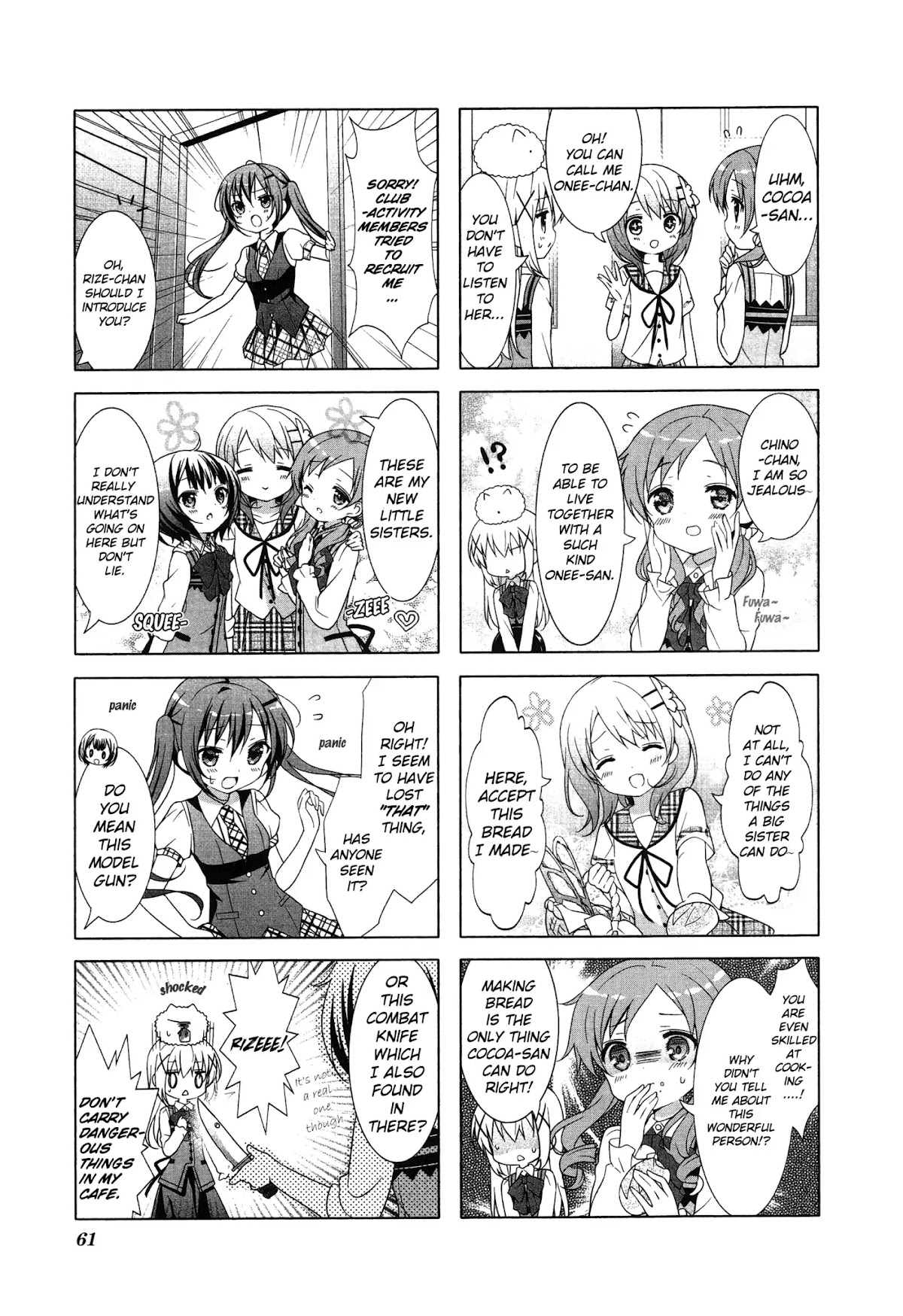Gochuumon wa Usagi Desu ka? Chapter 2.8 page 3 - Vol.2 Chapter 8