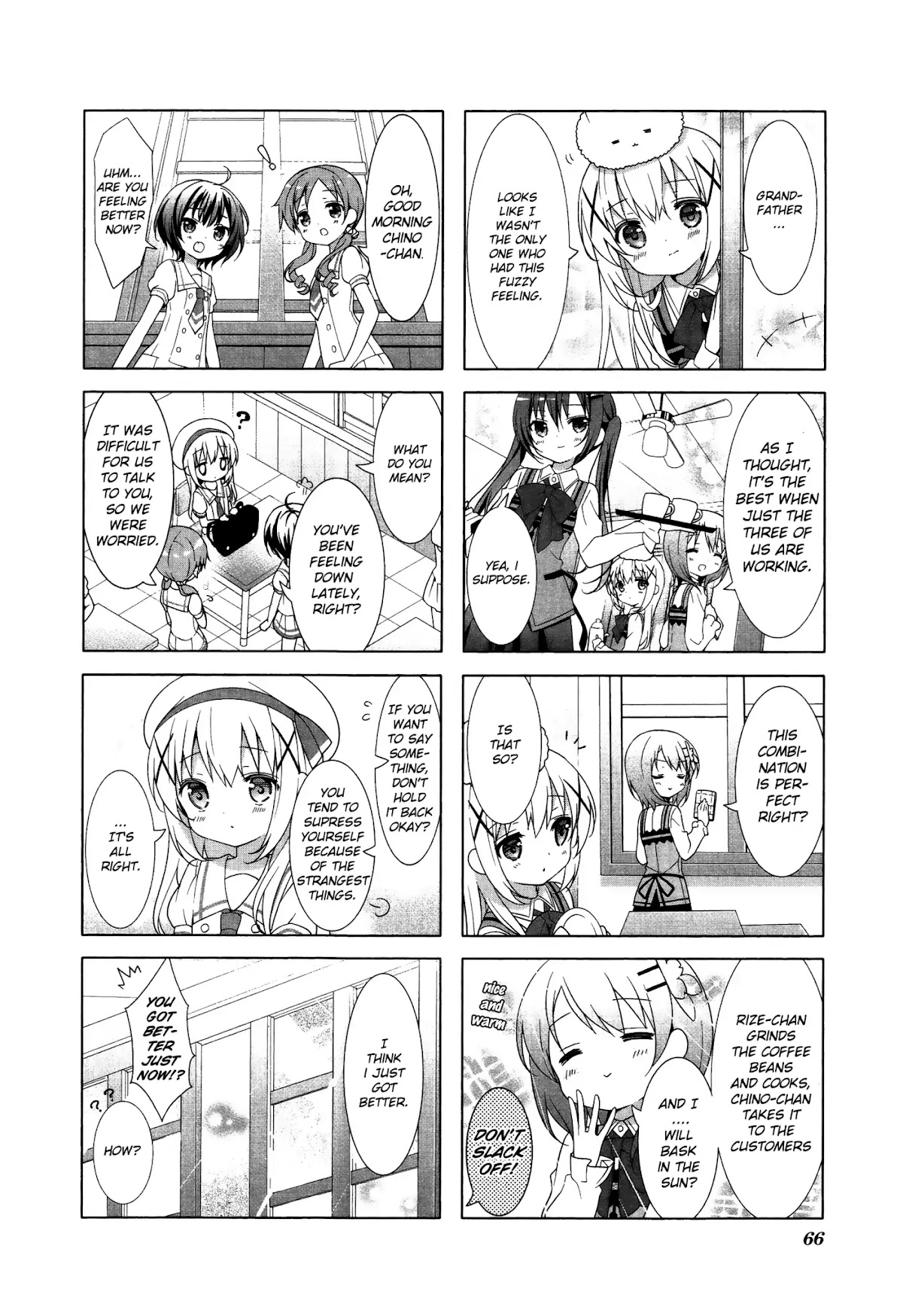 Gochuumon wa Usagi Desu ka? Chapter 2.8 page 8 - Vol.2 Chapter 8