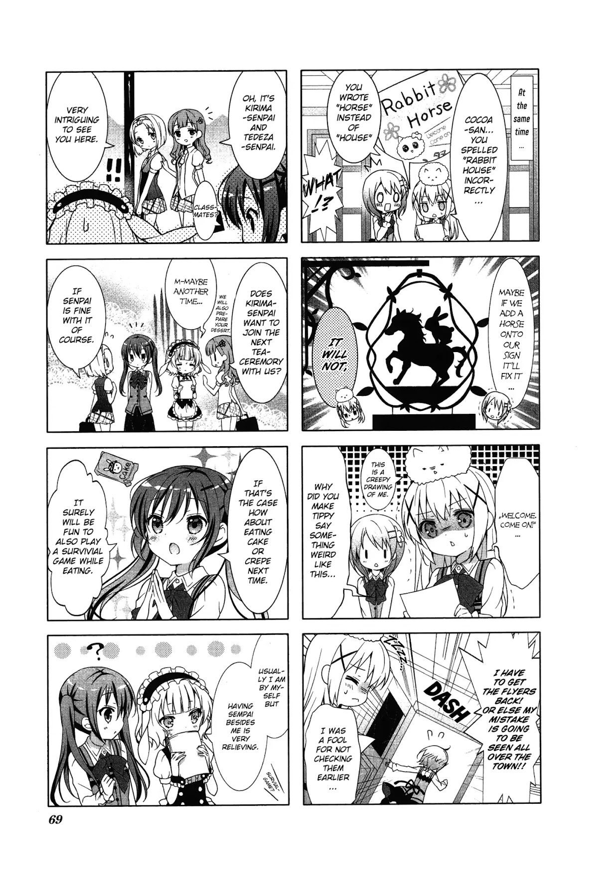 Gochuumon wa Usagi Desu ka? Chapter 2.9 page 3 - Vol.2 Chapter 9
