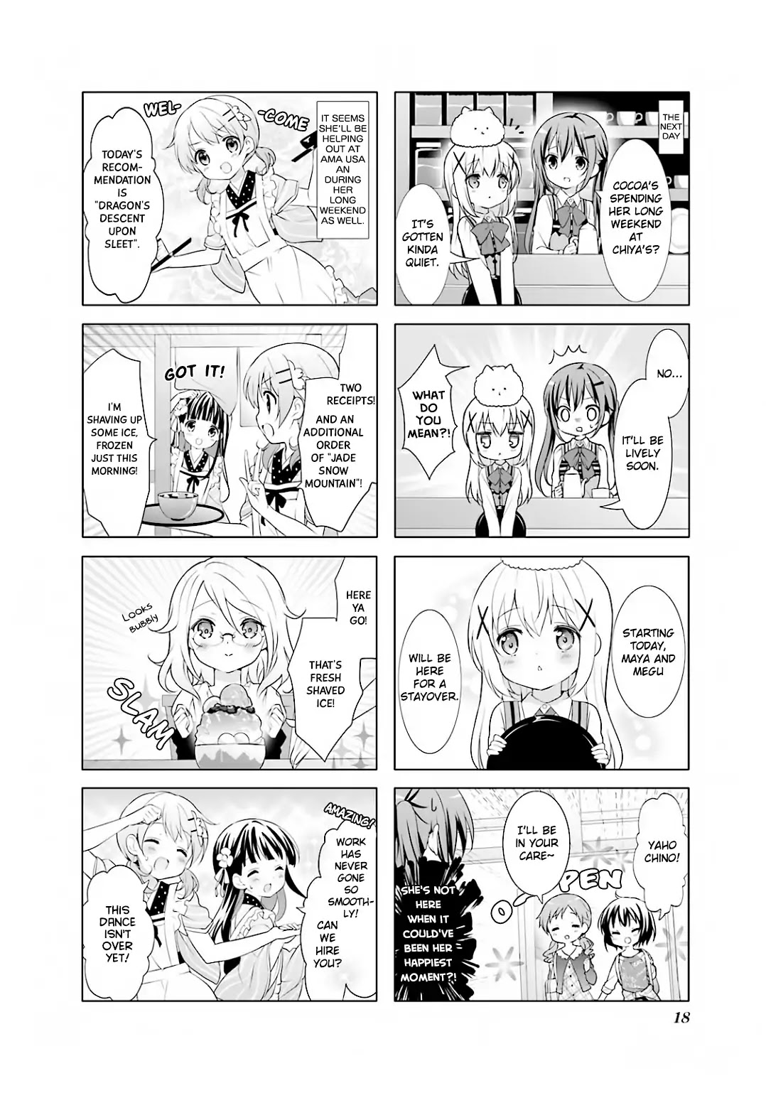 Gochuumon wa Usagi Desu ka? Chapter 3.2 page 3 - Vol.3 Chapter 2