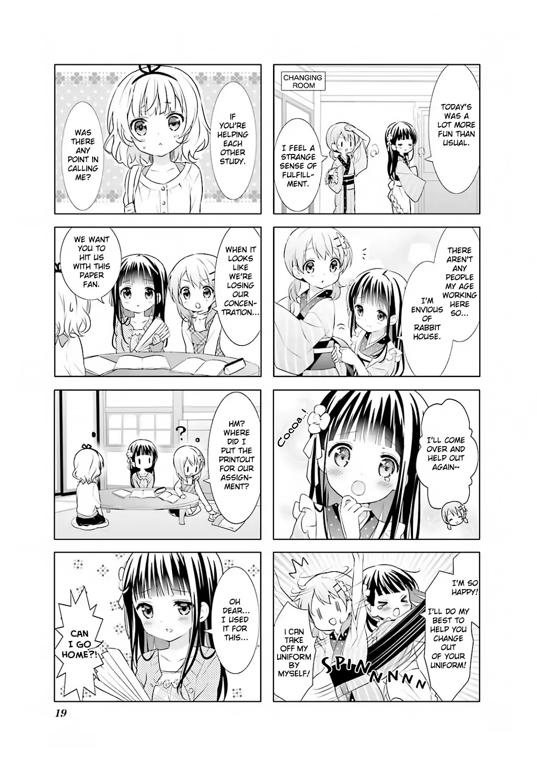 Gochuumon wa Usagi Desu ka? Chapter 3.2 page 4 - Vol.3 Chapter 2