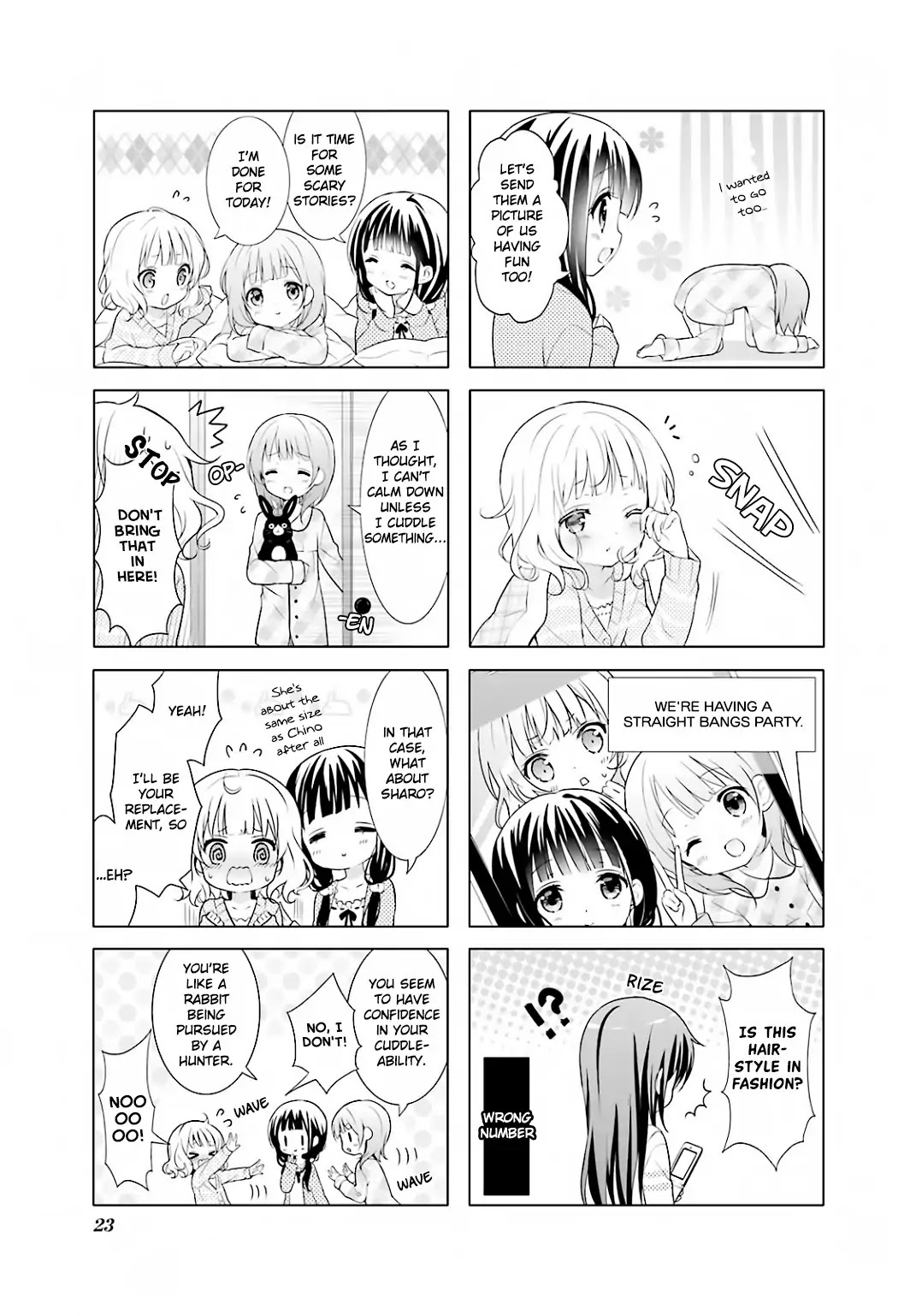 Gochuumon wa Usagi Desu ka? Chapter 3.2 page 8 - Vol.3 Chapter 2